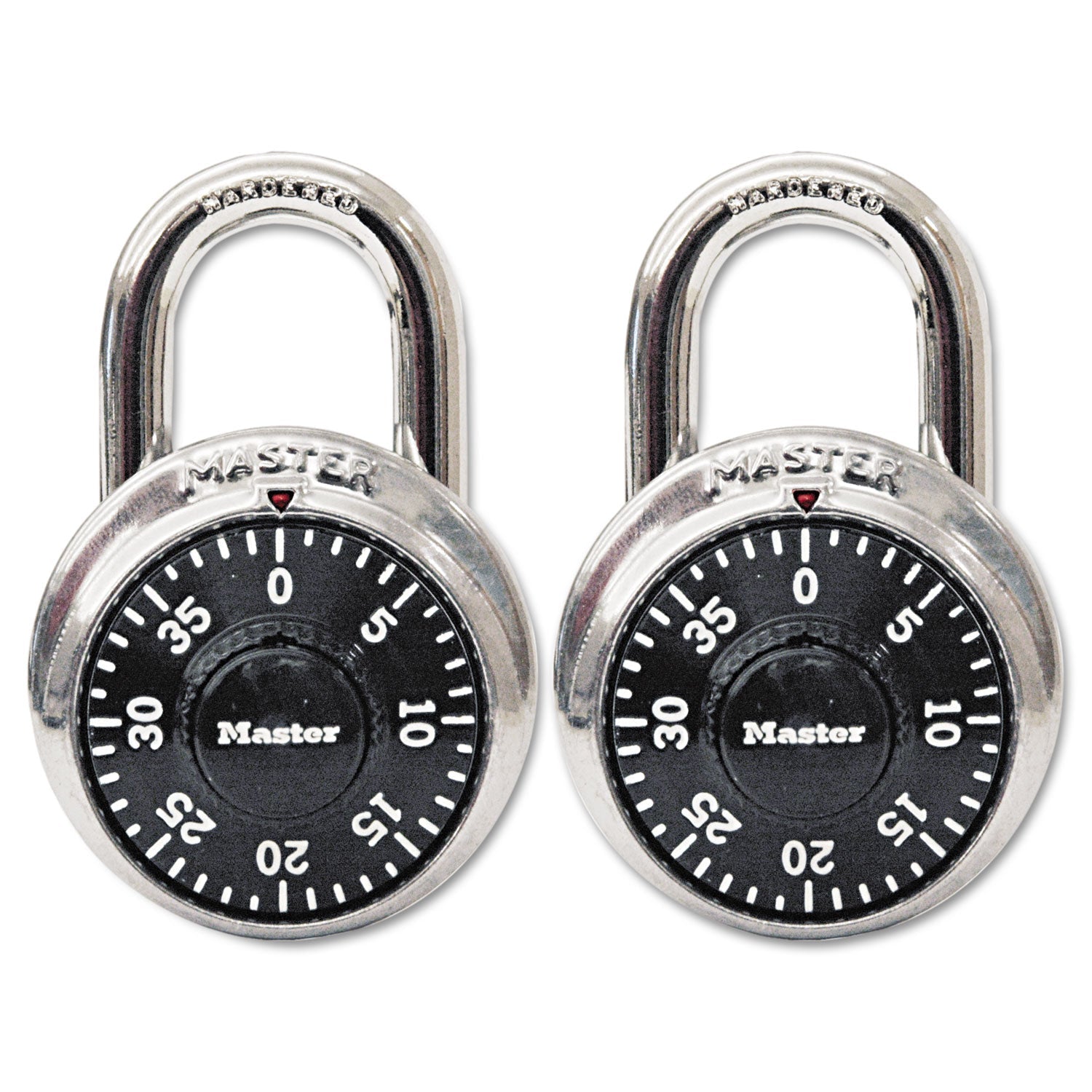 Master Lock Combination Lock | Stainless Steel 2/Pk