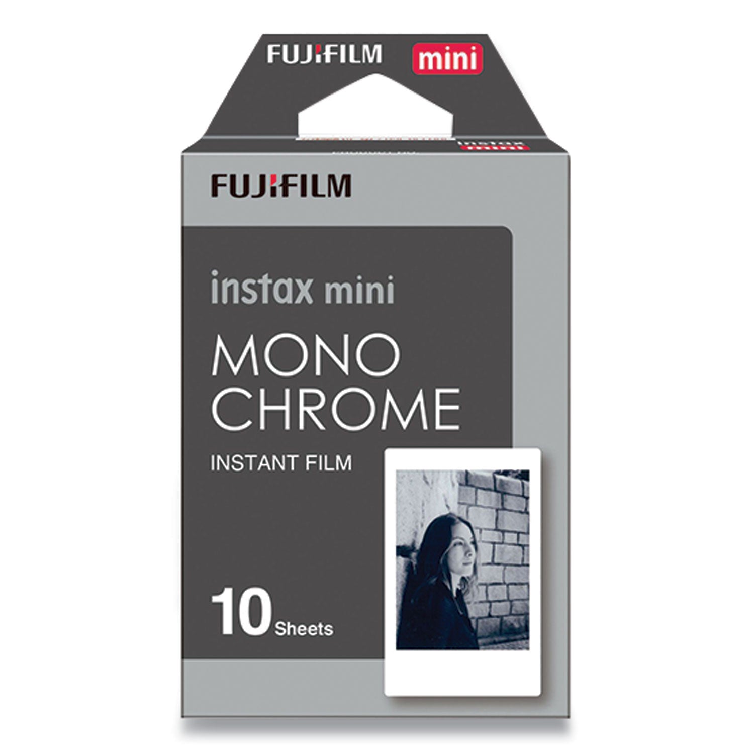 Monochrome Instax Film | Black & White | 10 Sheets