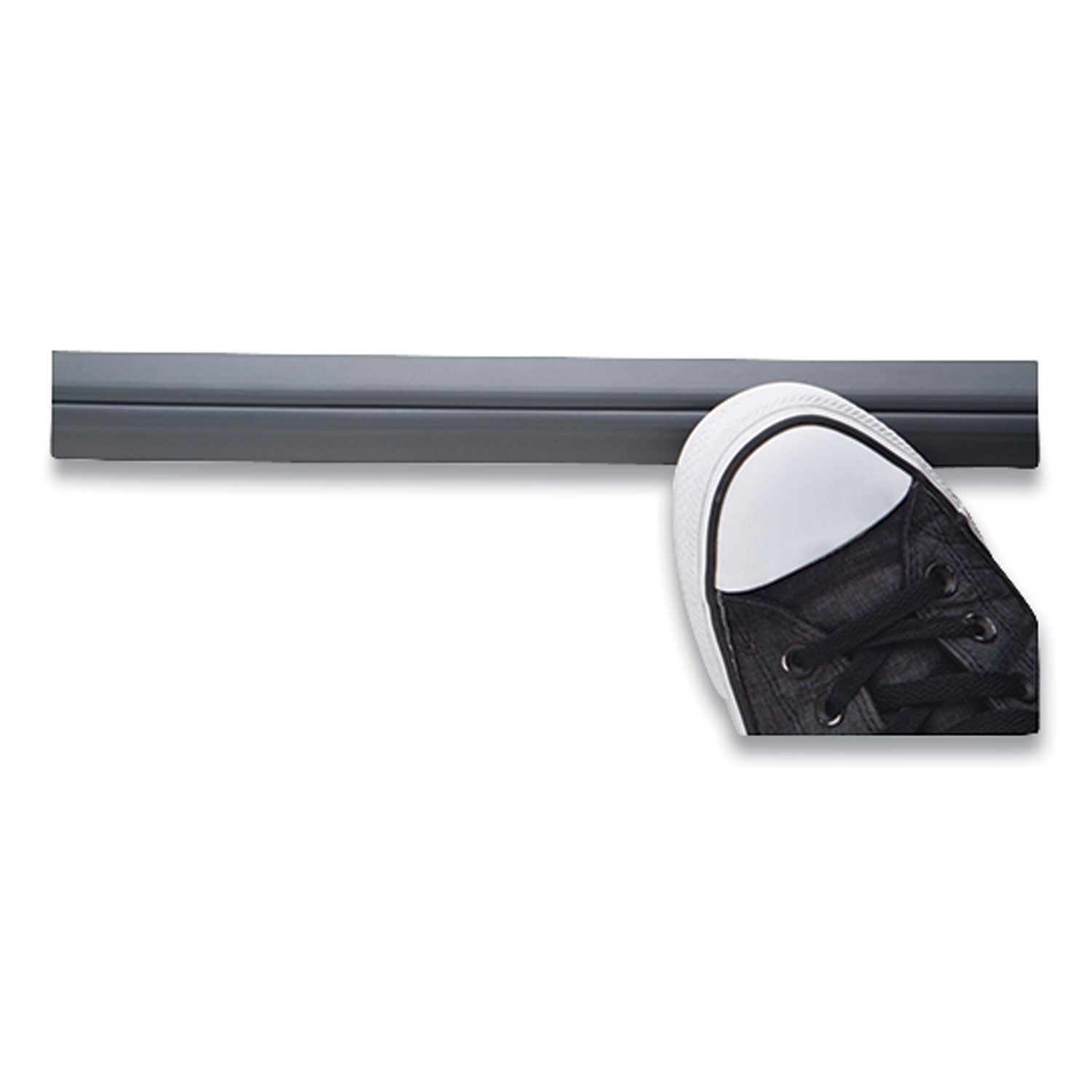 UT Wire® Compact Cord Protector And Concealer, 1.6" X 5 Ft, Gray