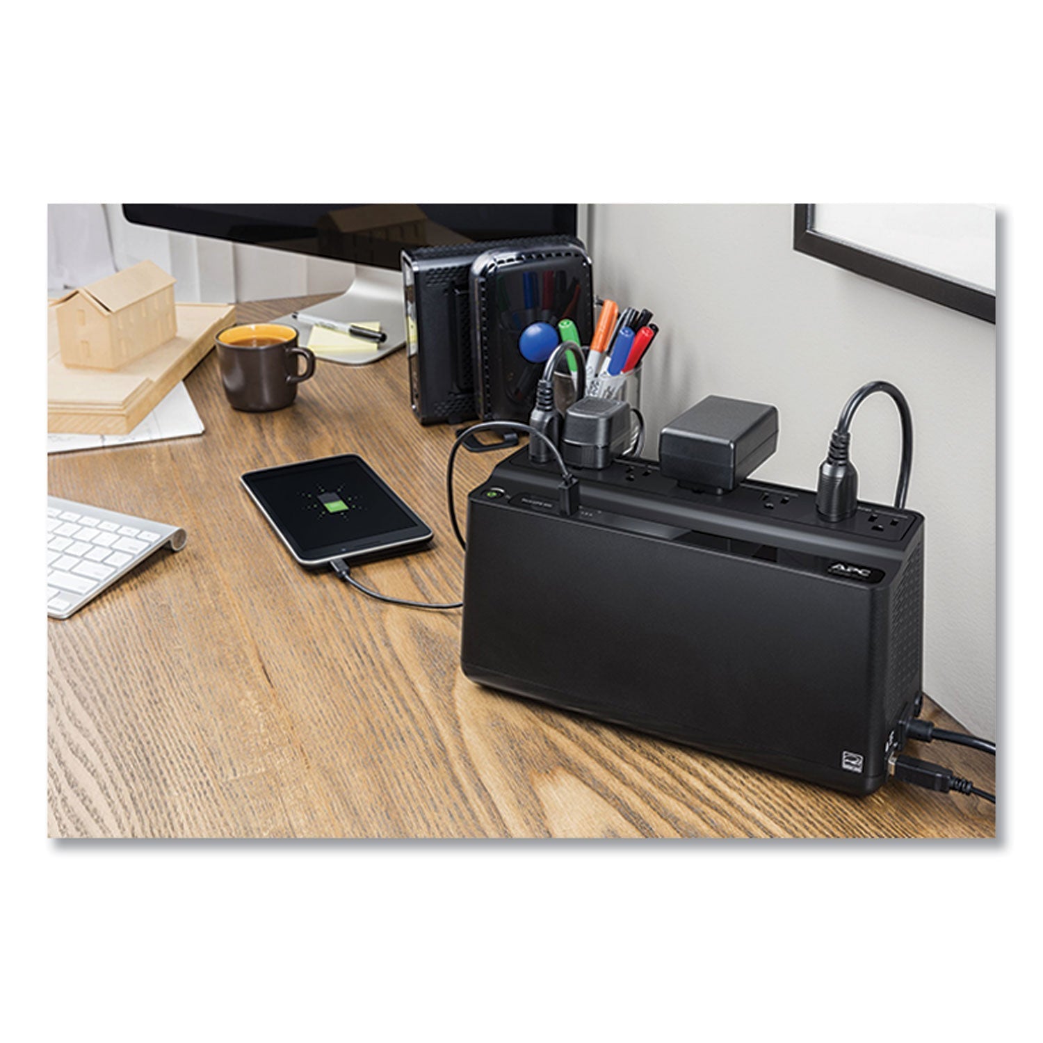 APC® Bn650M1 Back-Ups 650 Va Battery Backup System, 7 Outlets, 650 Va, 490 J