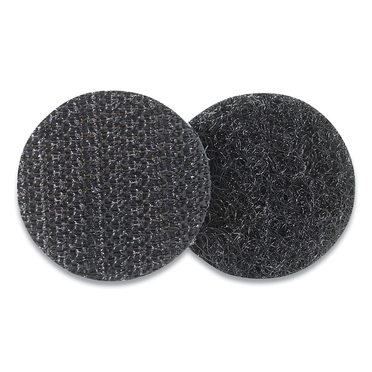 VELCRO® Brand Sticky-Back Fasteners, Removable Adhesive, 0.75" Dia, Black, 200/box