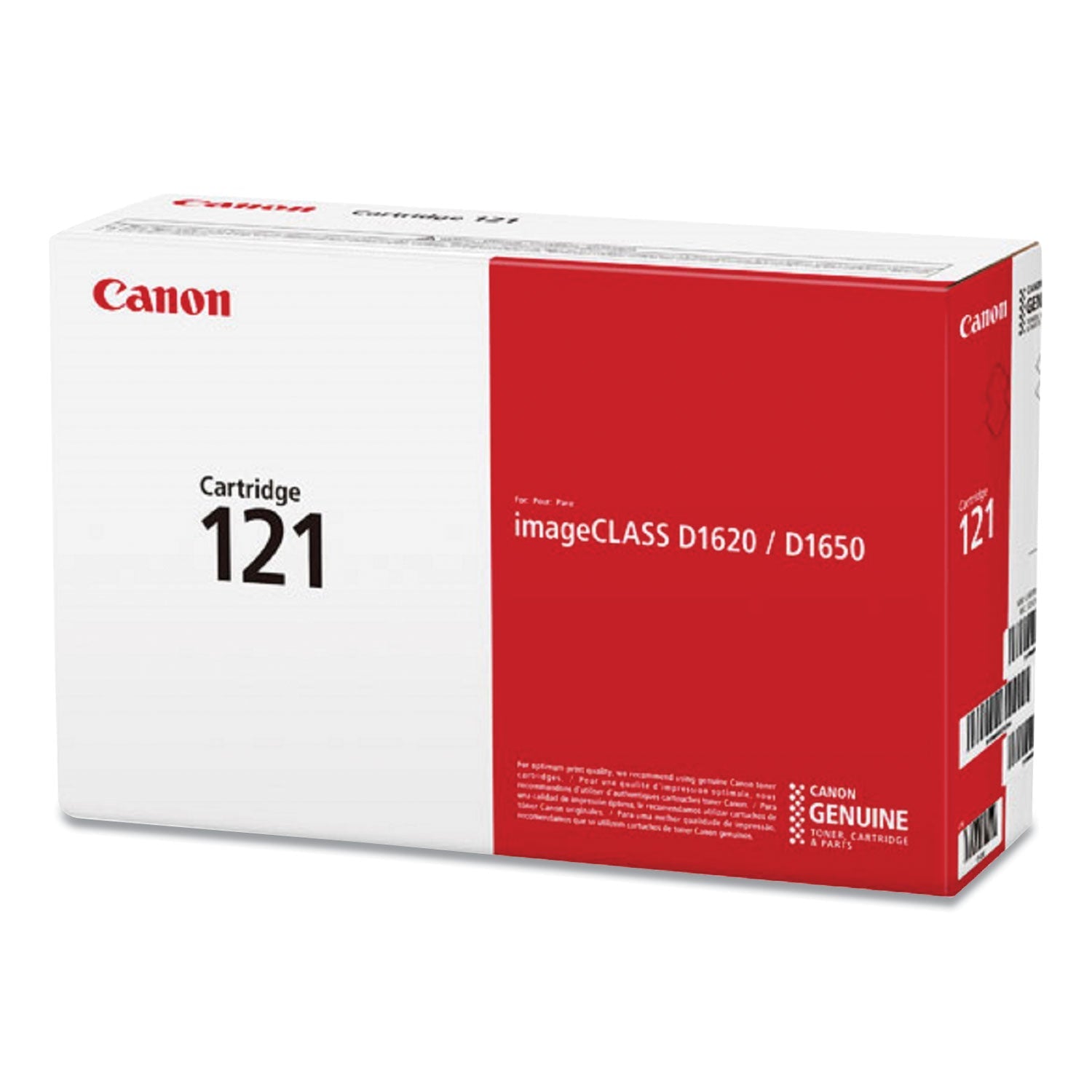 Canon® 3252c001 (121) Toner, 5,000 Page-Yield, Black