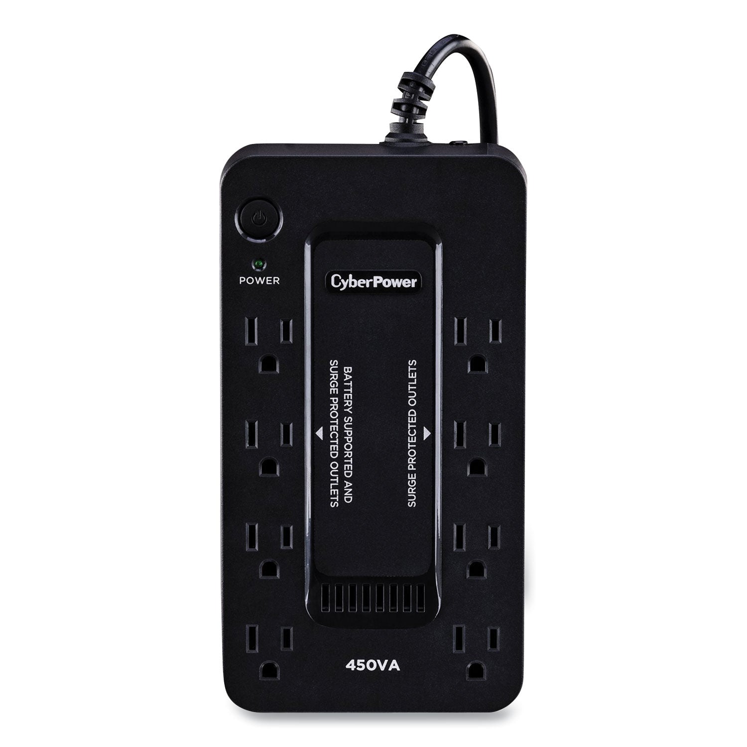 CyberPower® SE450G1 UPS Battery Backup, 8 Outlets, 450 VA, 890 J