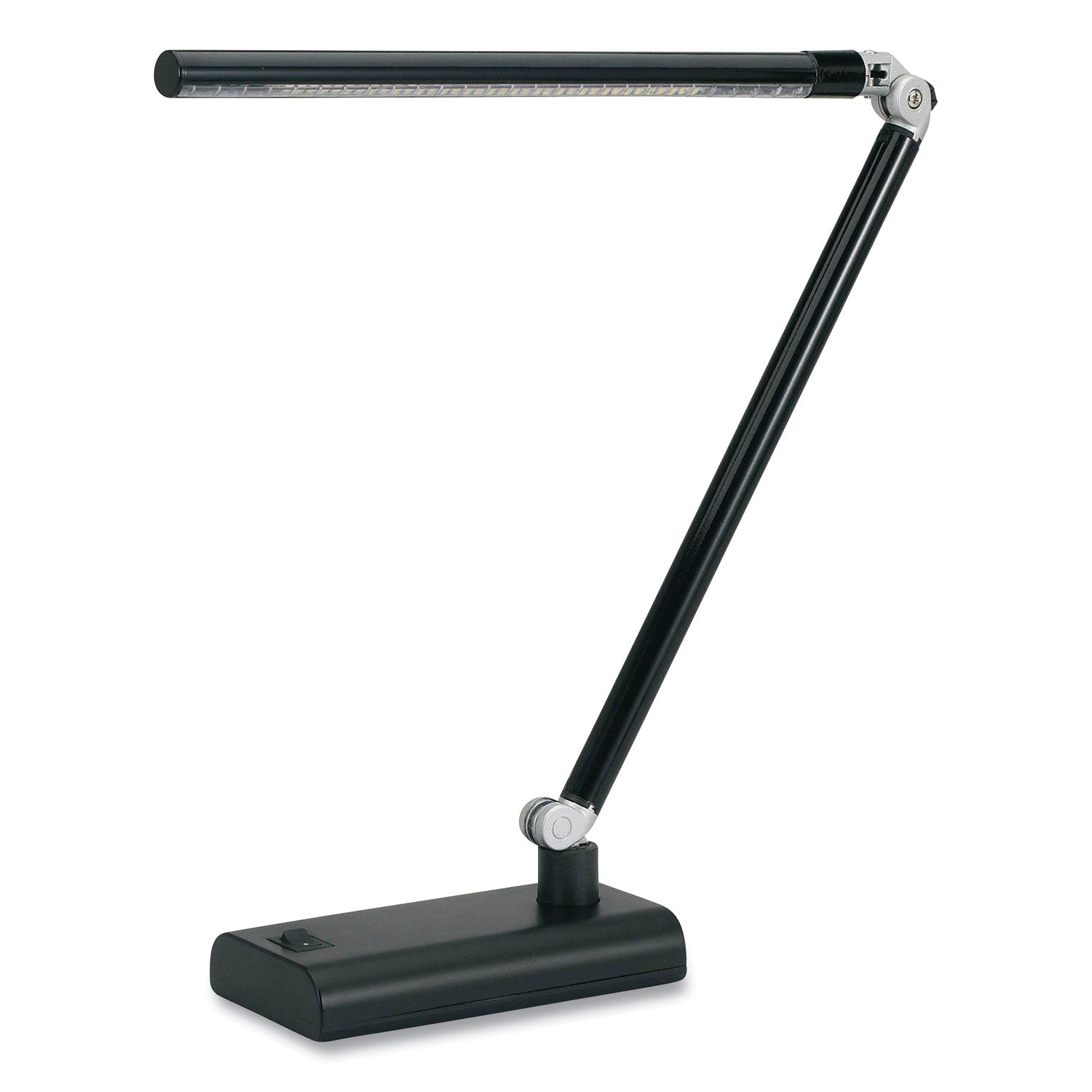 V-Light LED Desk Lamp, 7w x 3.5d x 14.5h, Black