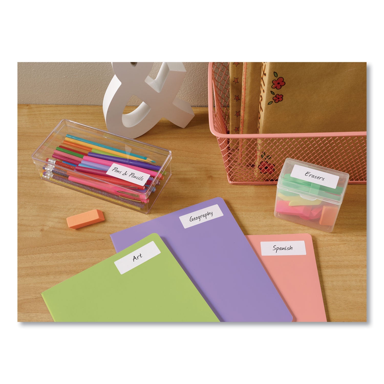 Avery® Easy Peel White Address Labels W/ Sure Feed Technology, Laser Printers, 1 X 2.63, White, 30/sheet, 25 Sheets/pack