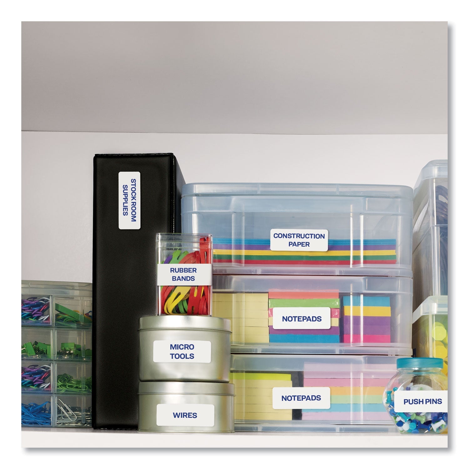Avery® Easy Peel White Address Labels W/ Sure Feed Technology, Laser Printers, 1.33 X 4, White, 14/sheet, 250 Sheets/box