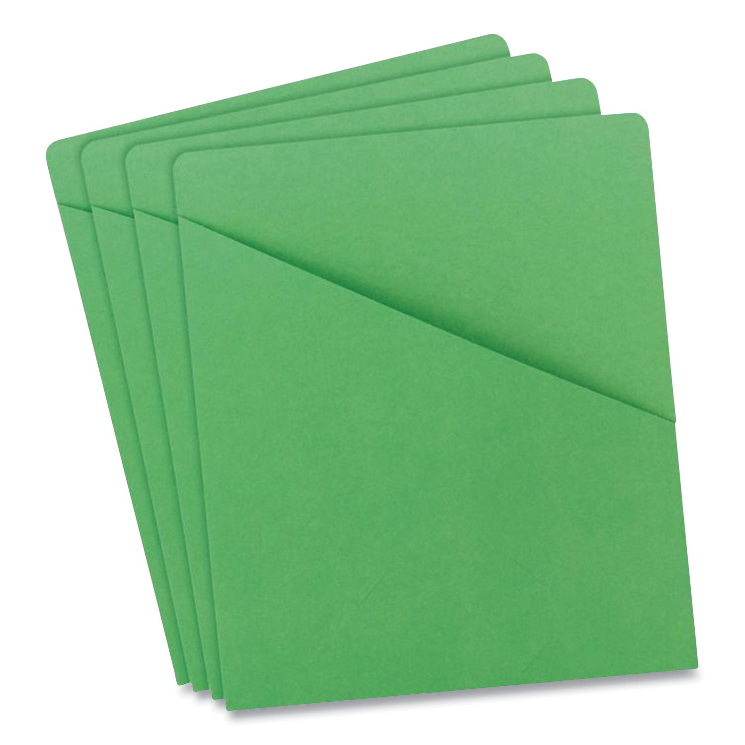Smead File Jackets, Letter Size, Green, 25/pack