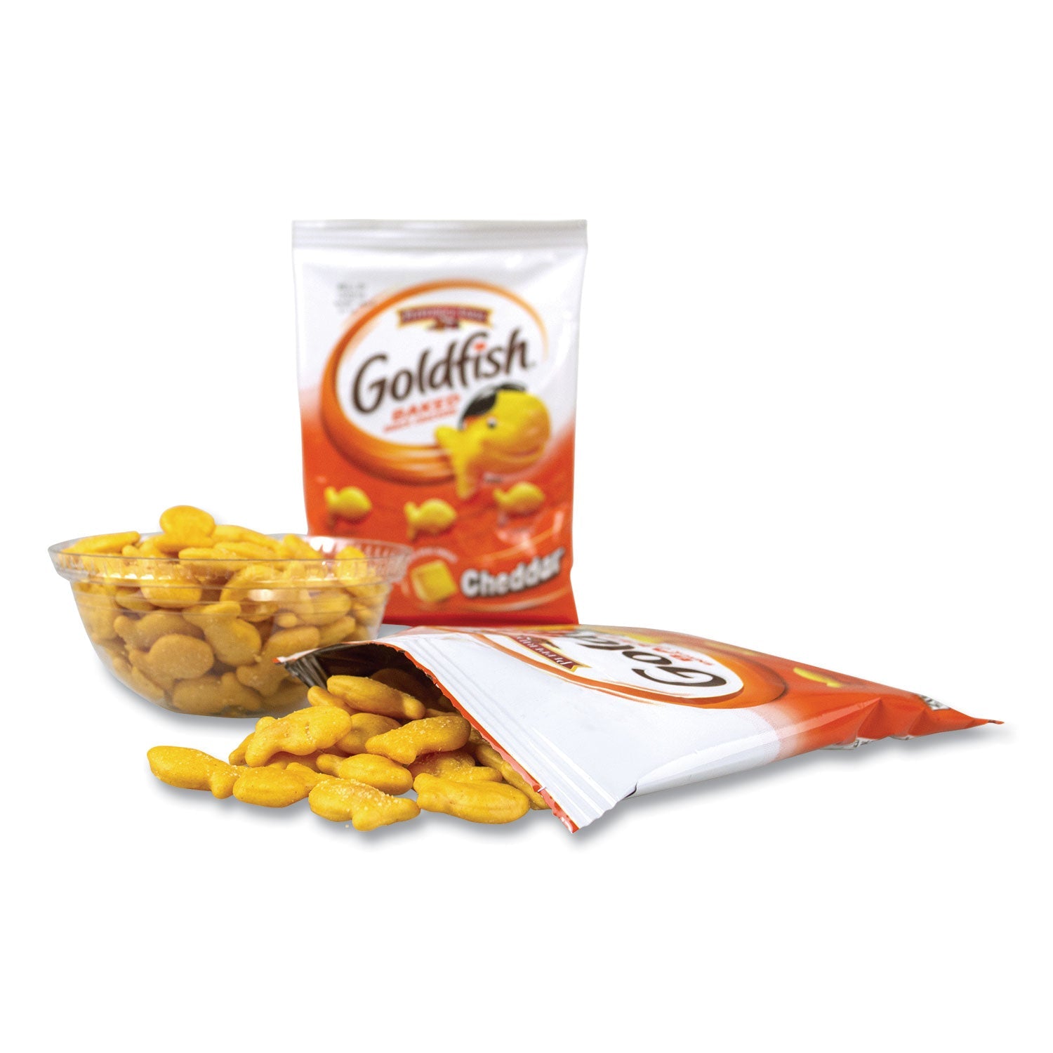 Pepperidge Farm® Goldfish Crackers, Cheddar, 1.5 oz Bag, 30 Bags/Box
