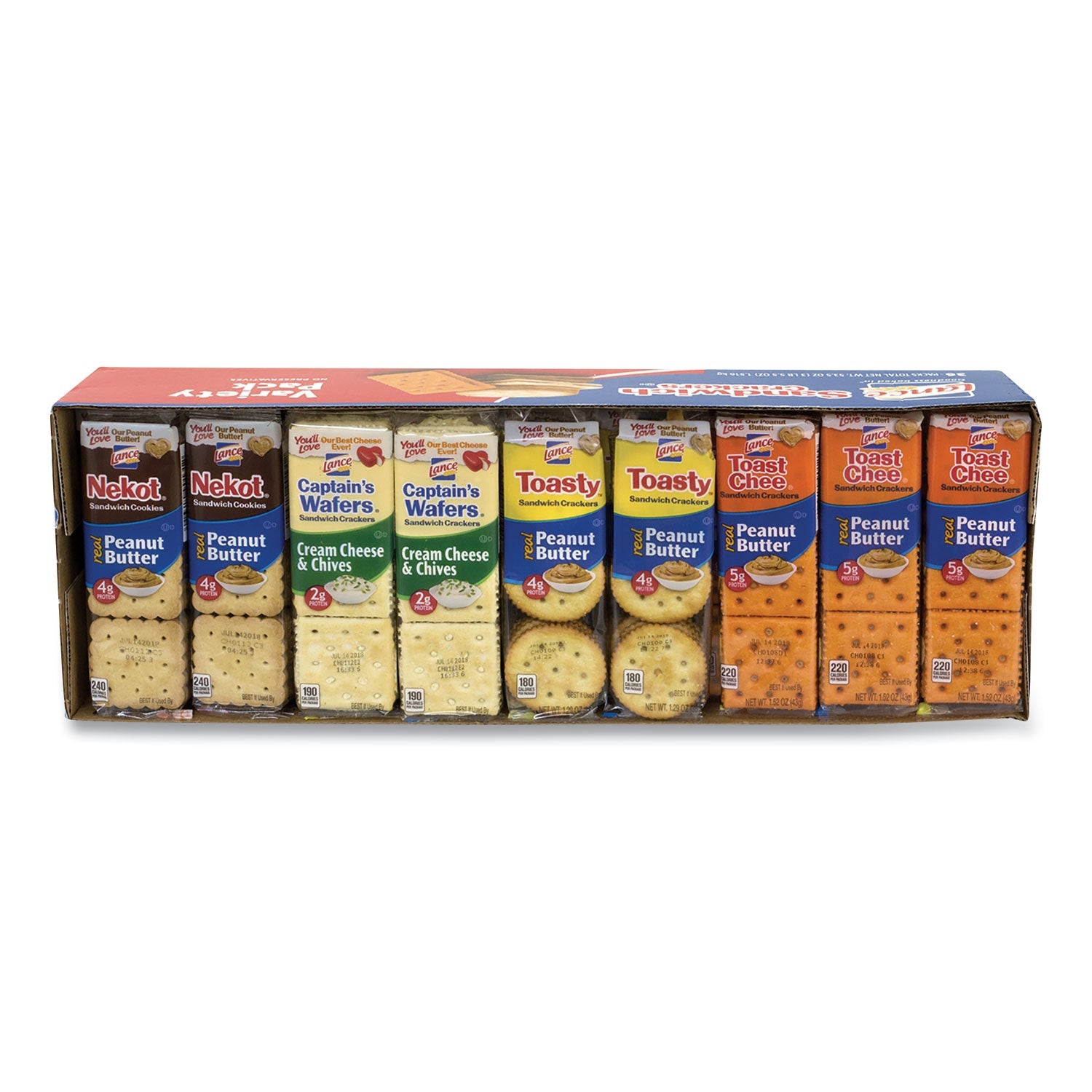 Lance® Cookies and Crackers Variety Pack, Assorted, 36/Box - Bloom Skins