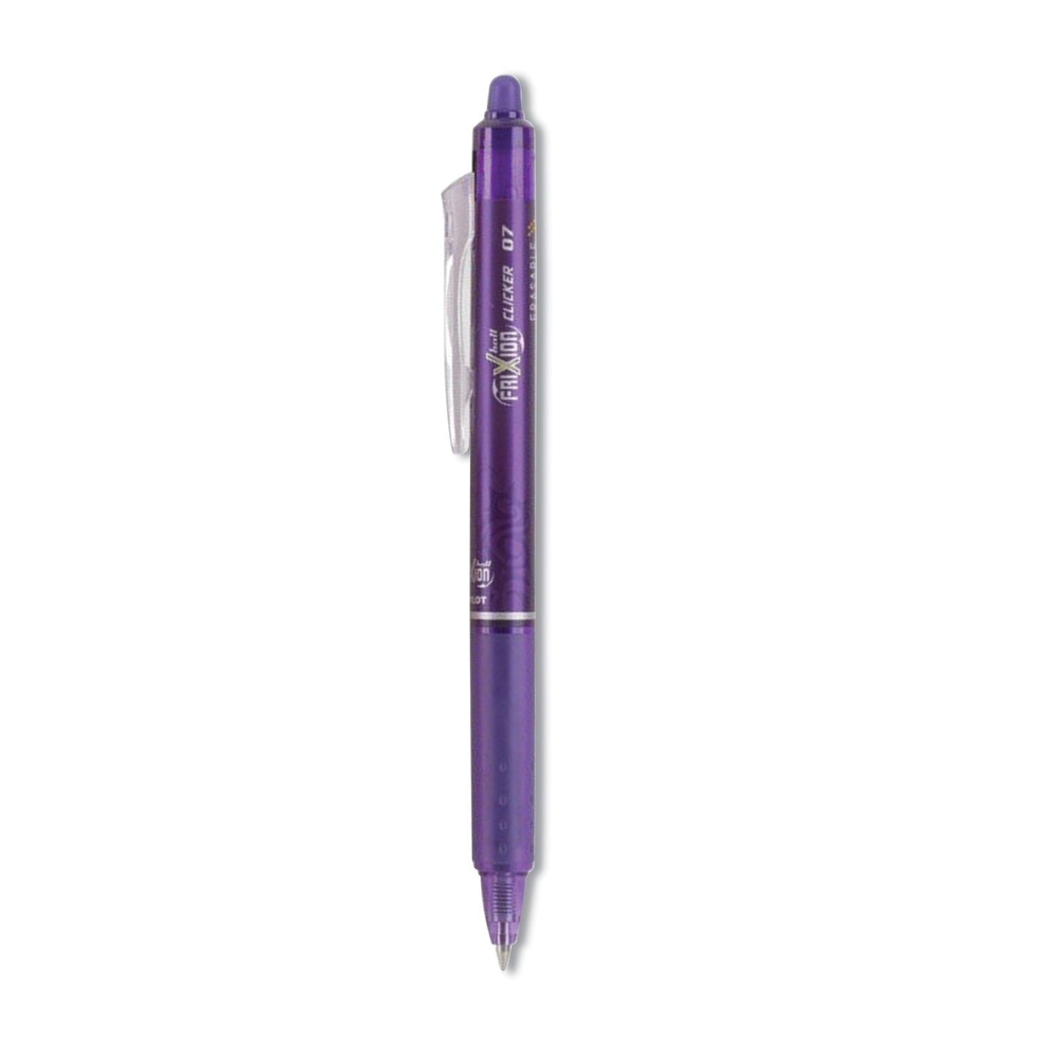 Frixion Clicker Erasable Gel Pen | Purple | Dozen