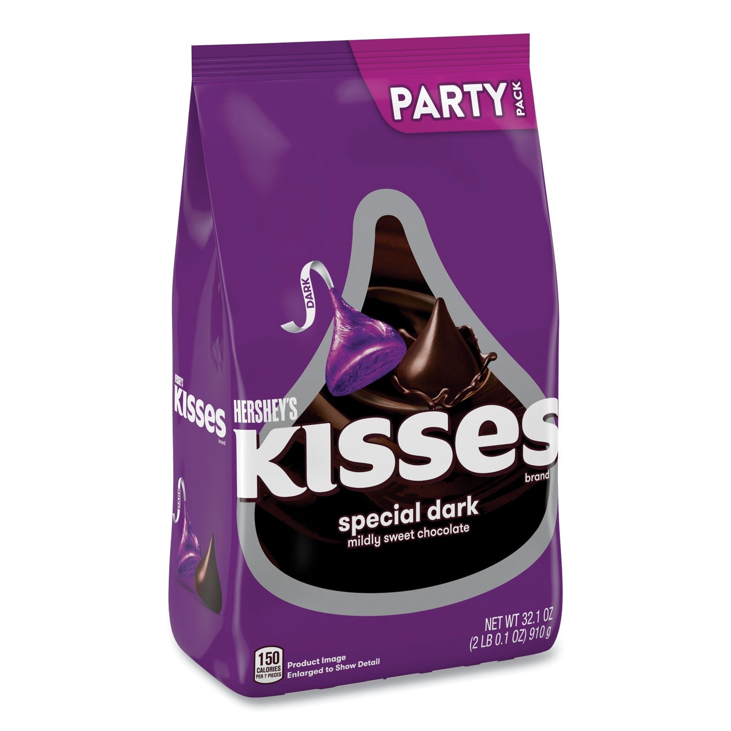 Hershey®'s KISSES Special Dark Chocolate Candy, Party Pack, 32.1 oz Bag - Bloom Skins