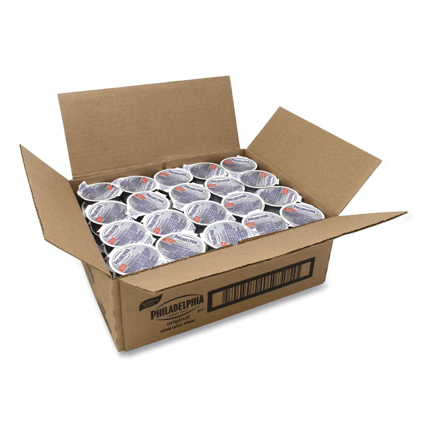 Kraft® Philadelphia Cream Cheese, Original, 0.75 oz Cup, 50/Carton