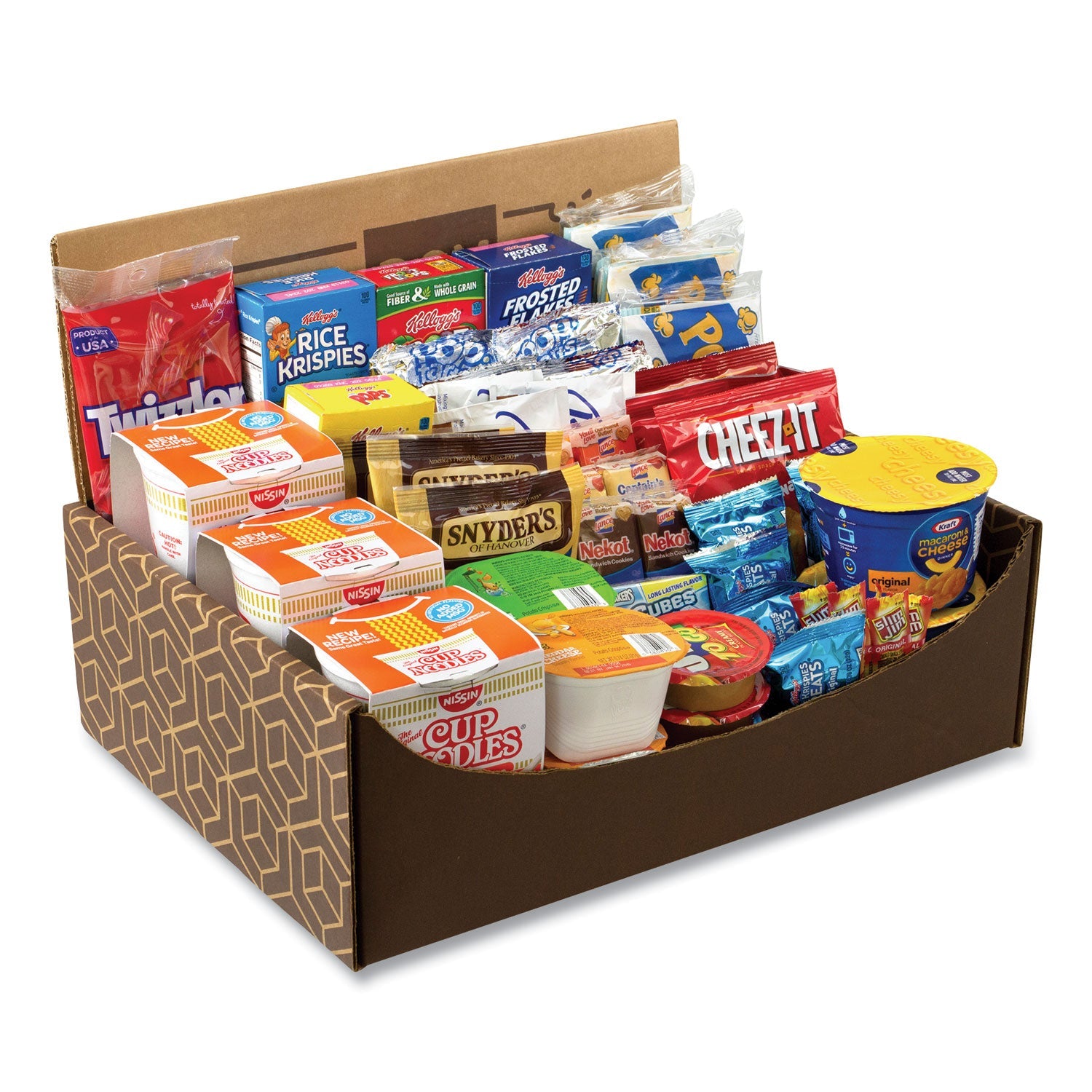 Snack Box Pros Dorm Room Survival Snack Box, 55 Assorted Snacks/Box