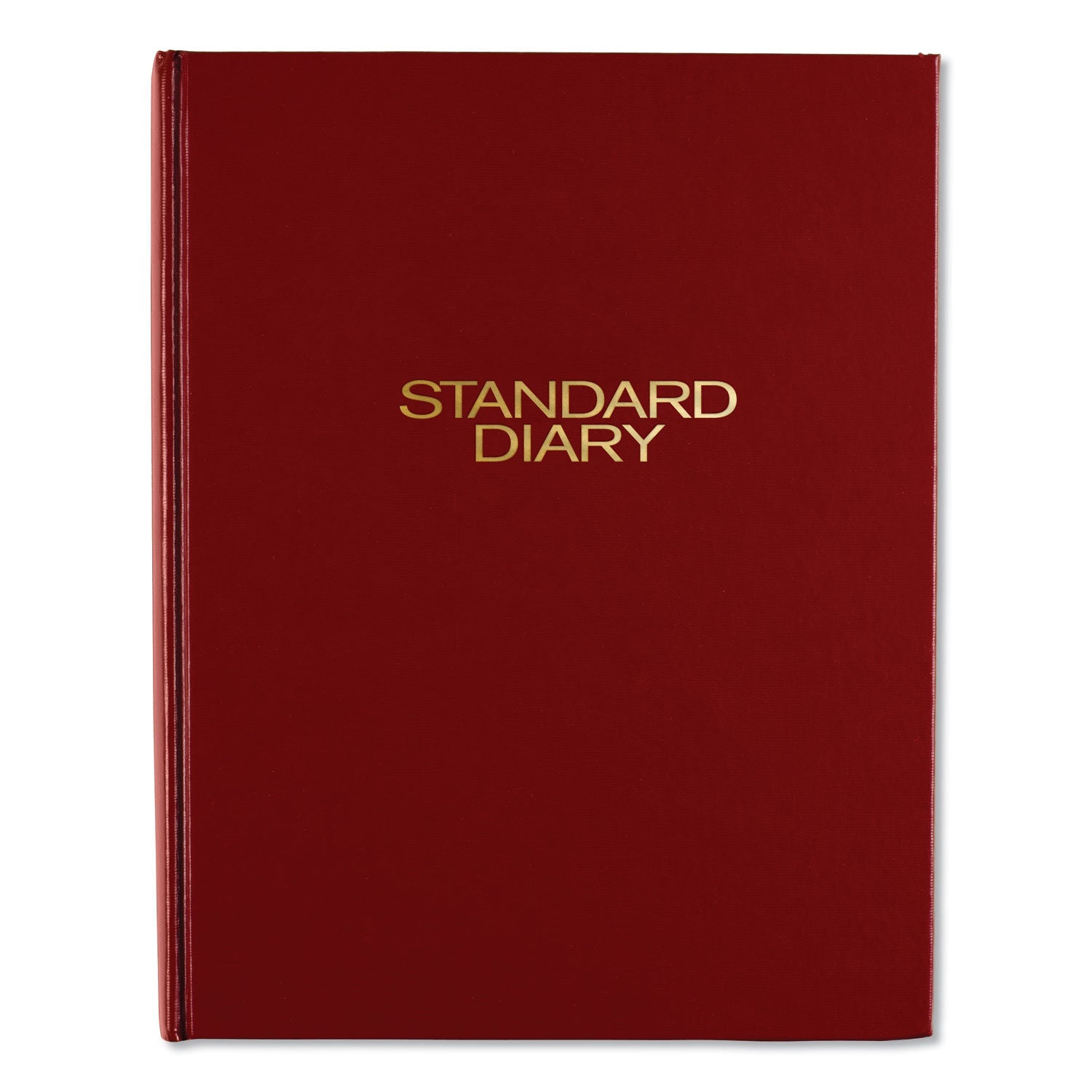 AT-A-GLANCE® Standard Diary Daily Diary, 2025 Edition, Medium/College Rule, Red Cover, (200) 9.5 x 7.5 Sheets