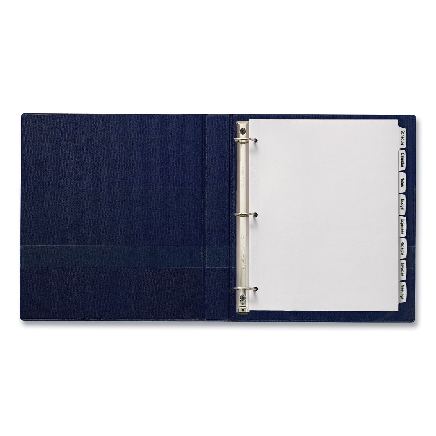 Avery® Big Tab Printable White Label Tab Dividers, 8-Tab, 11 x 8.5, White, 4 Sets