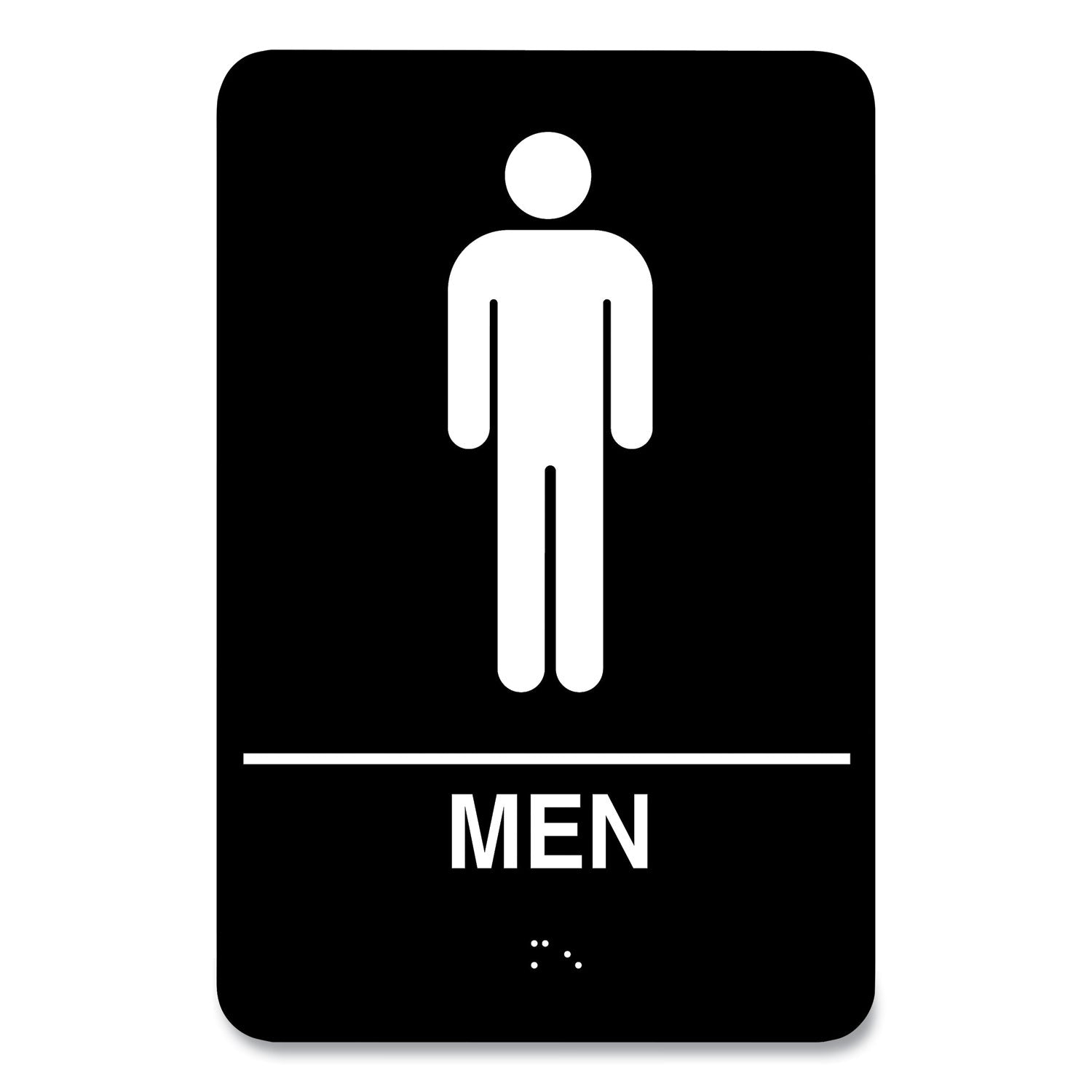Indoor Restroom Door Sign | Men/Women 2-Pack