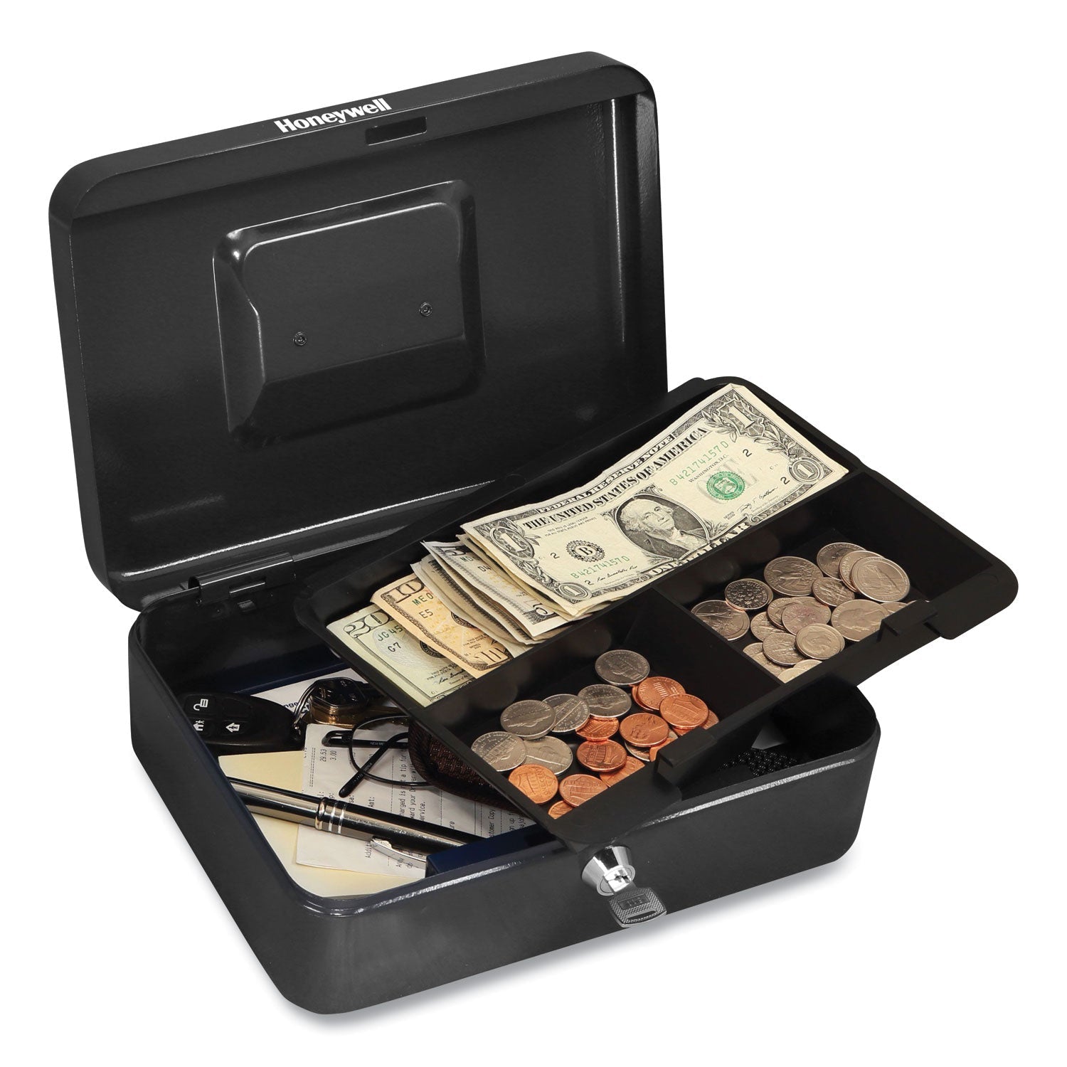 Cash Management Box | Steel | Black