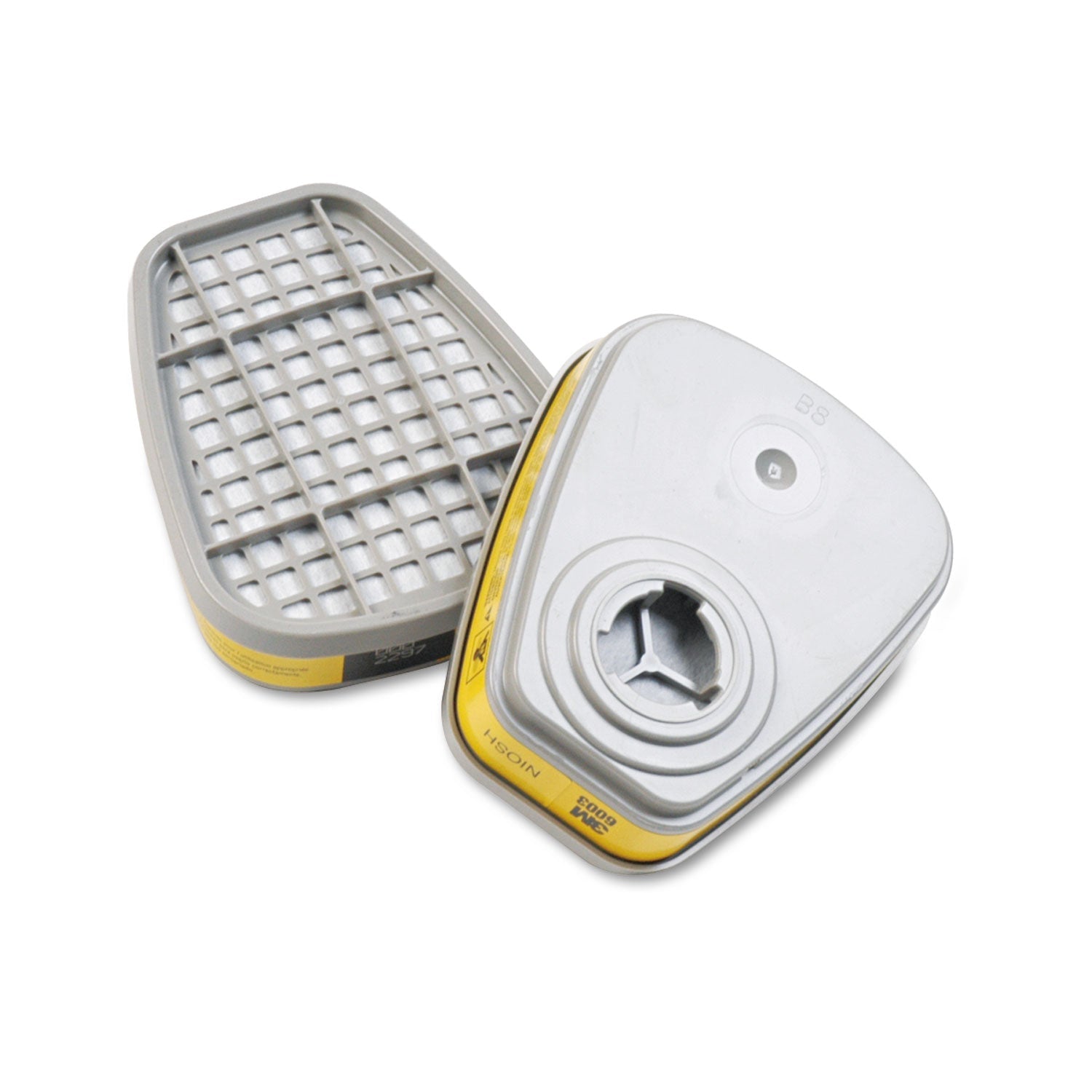 3M™ 6003 Respirator Cartridge For Certain Organic Vapors And Acid Gases, 2/pack