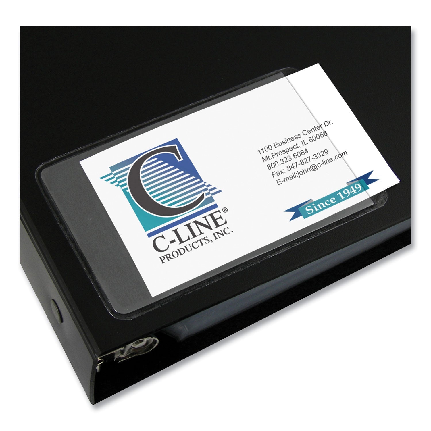 Self-Adhesive Business Card Holders | 10-Pack