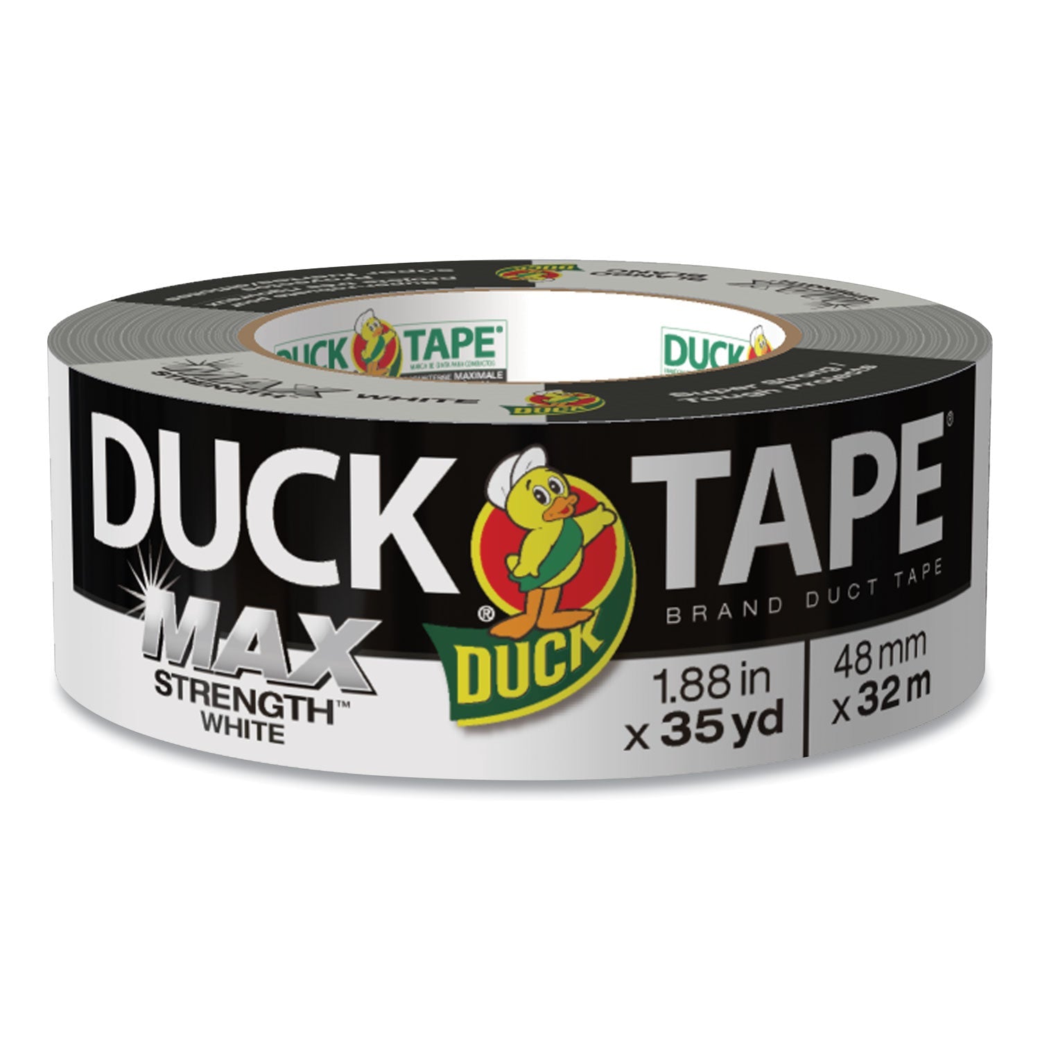Max Duct Tape | 1.88"x35yd, White, Duck®