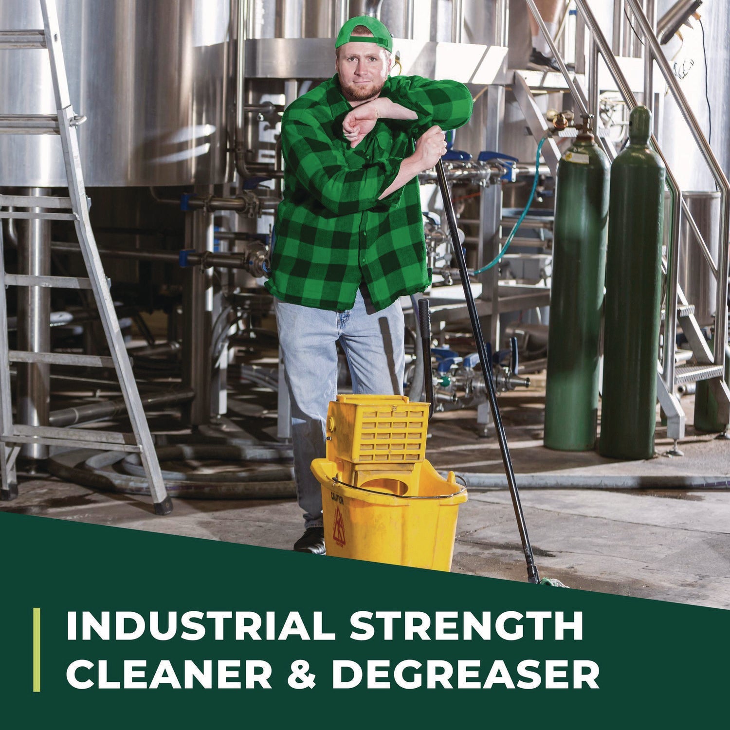 Simple Green® Industrial Cleaner And Degreaser, Concentrated, 1 Gal Bottle, 6/carton