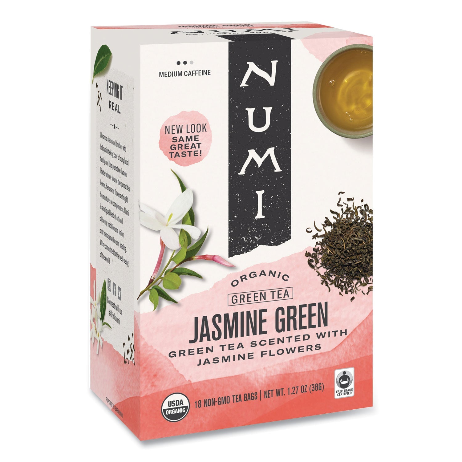 Organic Jasmine Green Tea | 18/Box, Numi®
