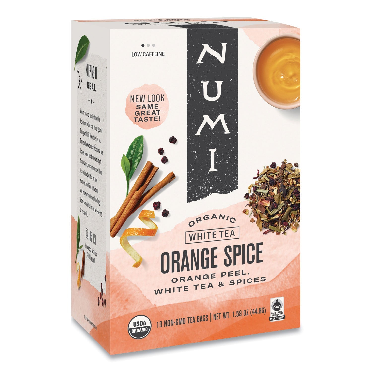 Organic White Orange Spice Tea | 16/Box, Numi®