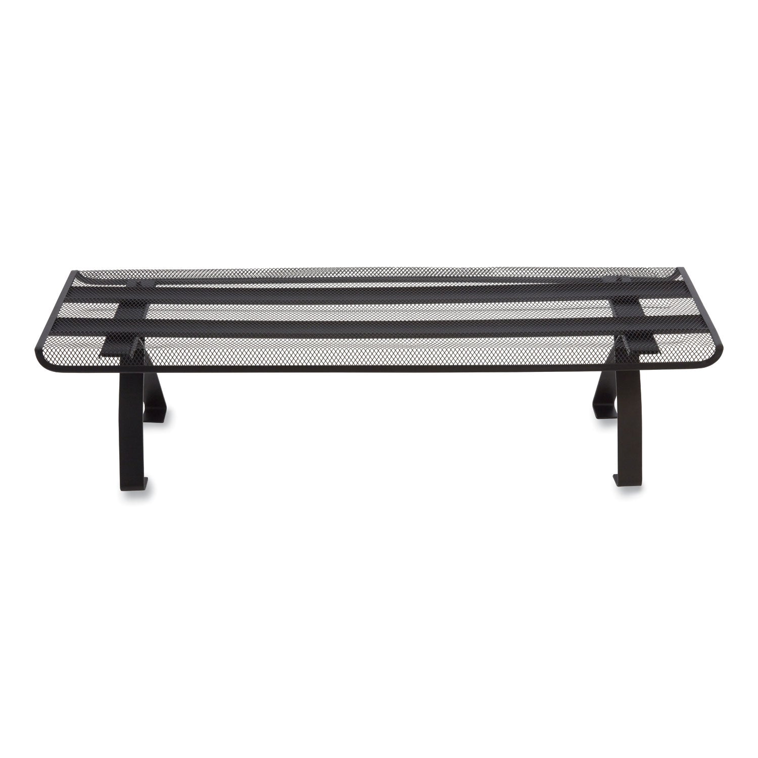 TRU RED™ Wire Mesh Raised Shelf, 26.57 X 1.5 X 7.48, Black