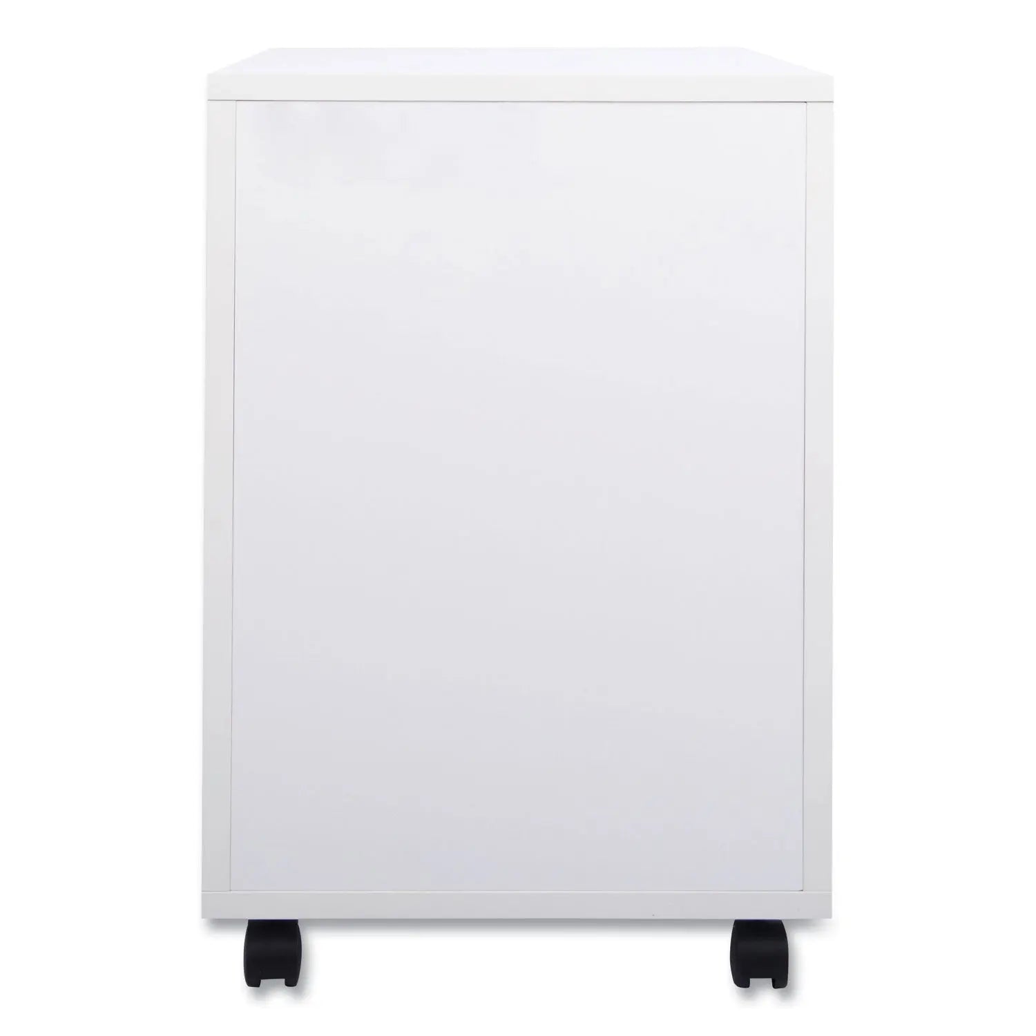 Union & Scale™ Essentials Mobile Pedestal File, Left Or Right, 3-Drawers: Box/box/file, Legal/letter, White, 15.6" X 21.3" X 24.3"