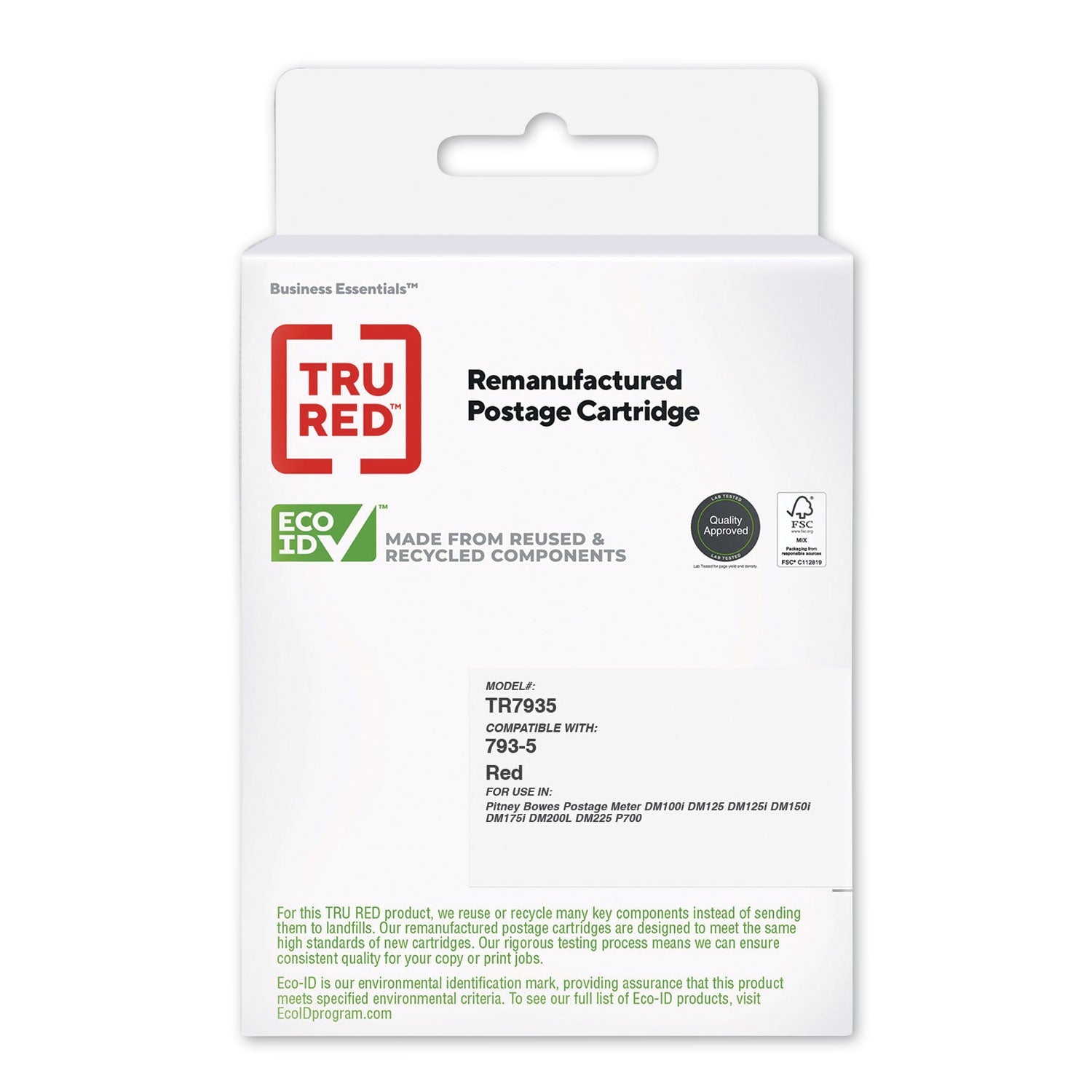 TRU RED™ Compatible 793-5 Ink, 3,000 Page-Yield, Red