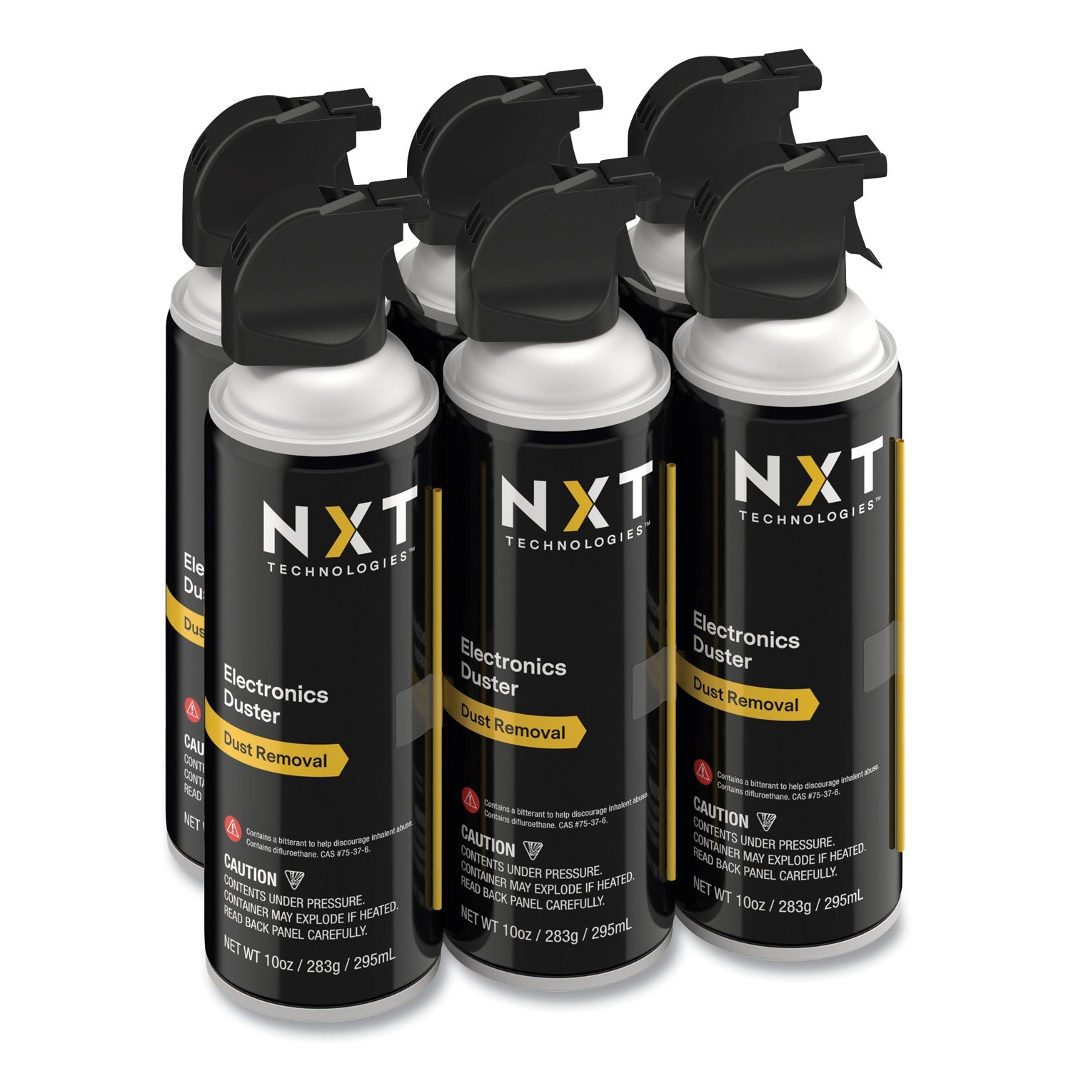 NXT Technologies™ Electronics Air Duster, 10 Oz Can, 6/pack