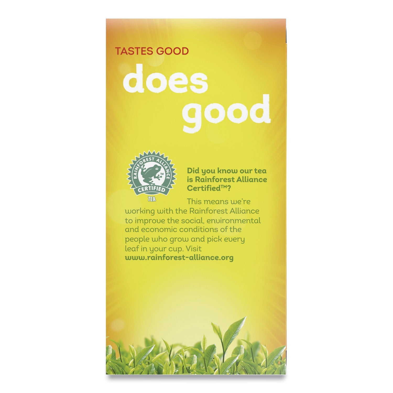 Lipton® Tea Bags, Decaffeinated, 72/box