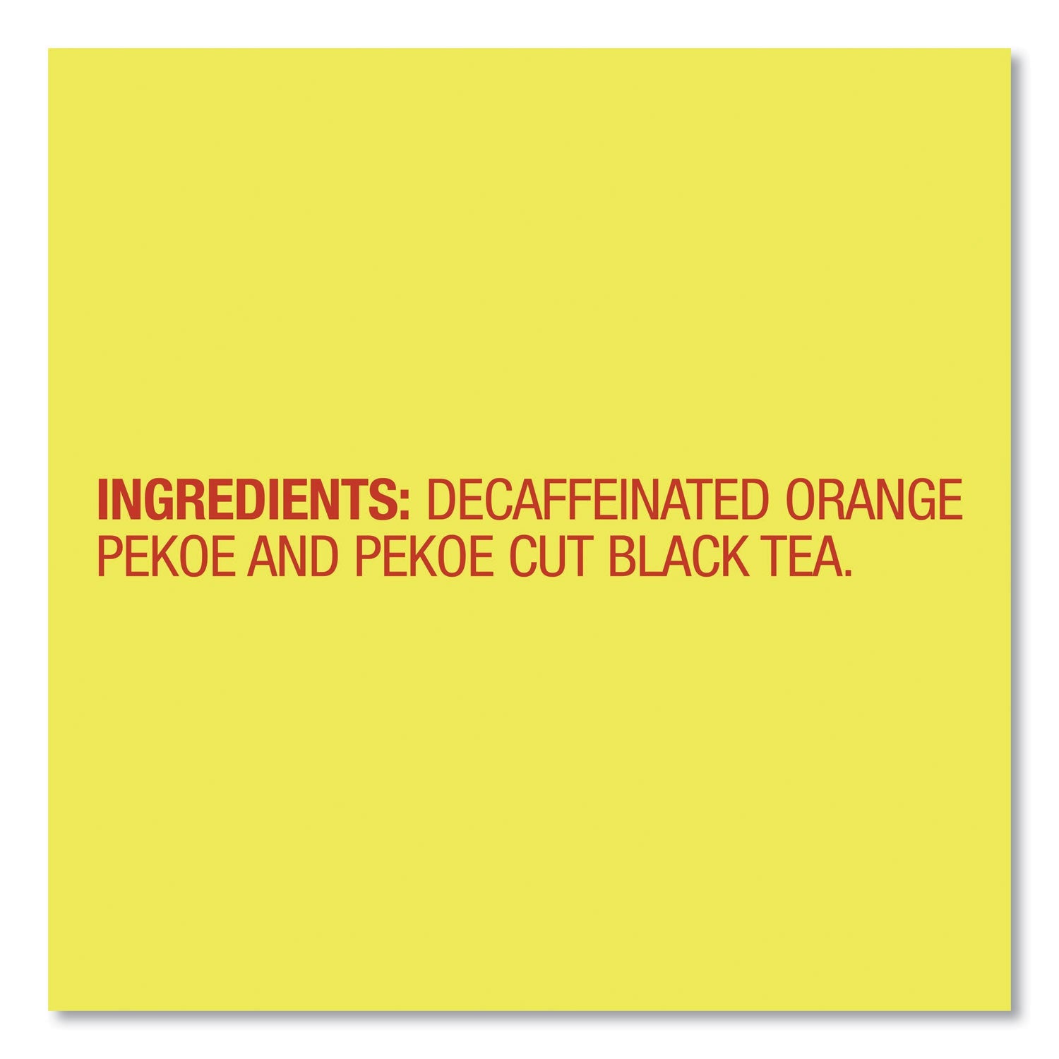 Lipton® Tea Bags, Decaffeinated, 72/box
