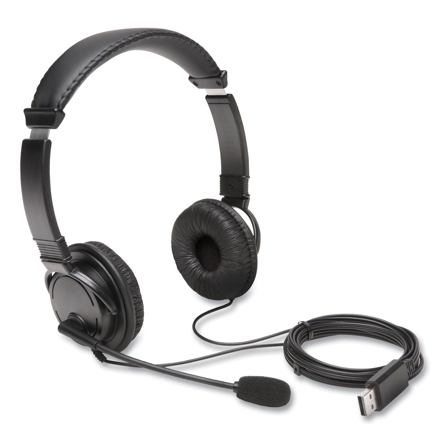 Hi-Fi Headphones with Microphone | Black