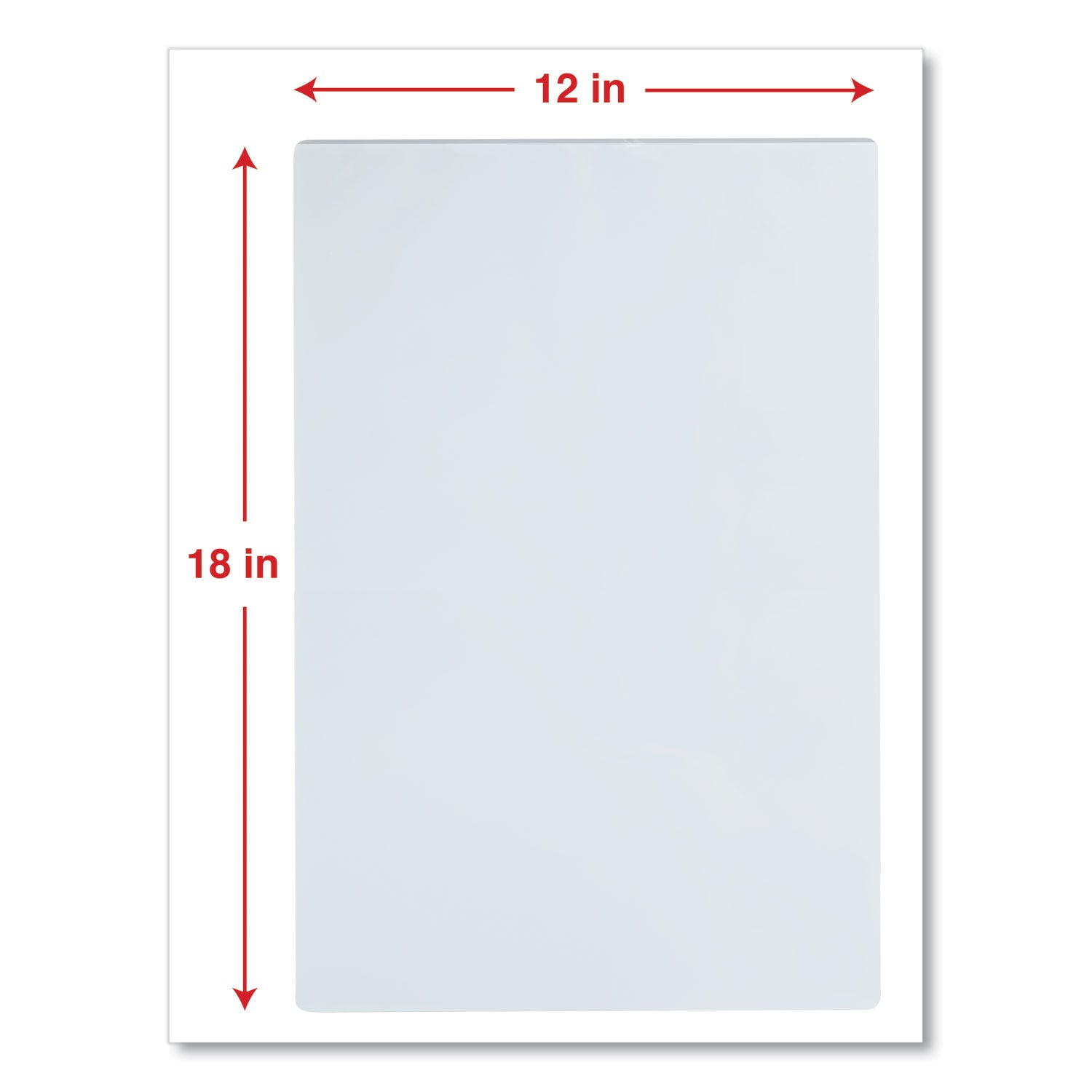 Universal® Laminating Pouches, 3 Mil, 18" X 12", Gloss Clear, 25/pack - Bloom Skins