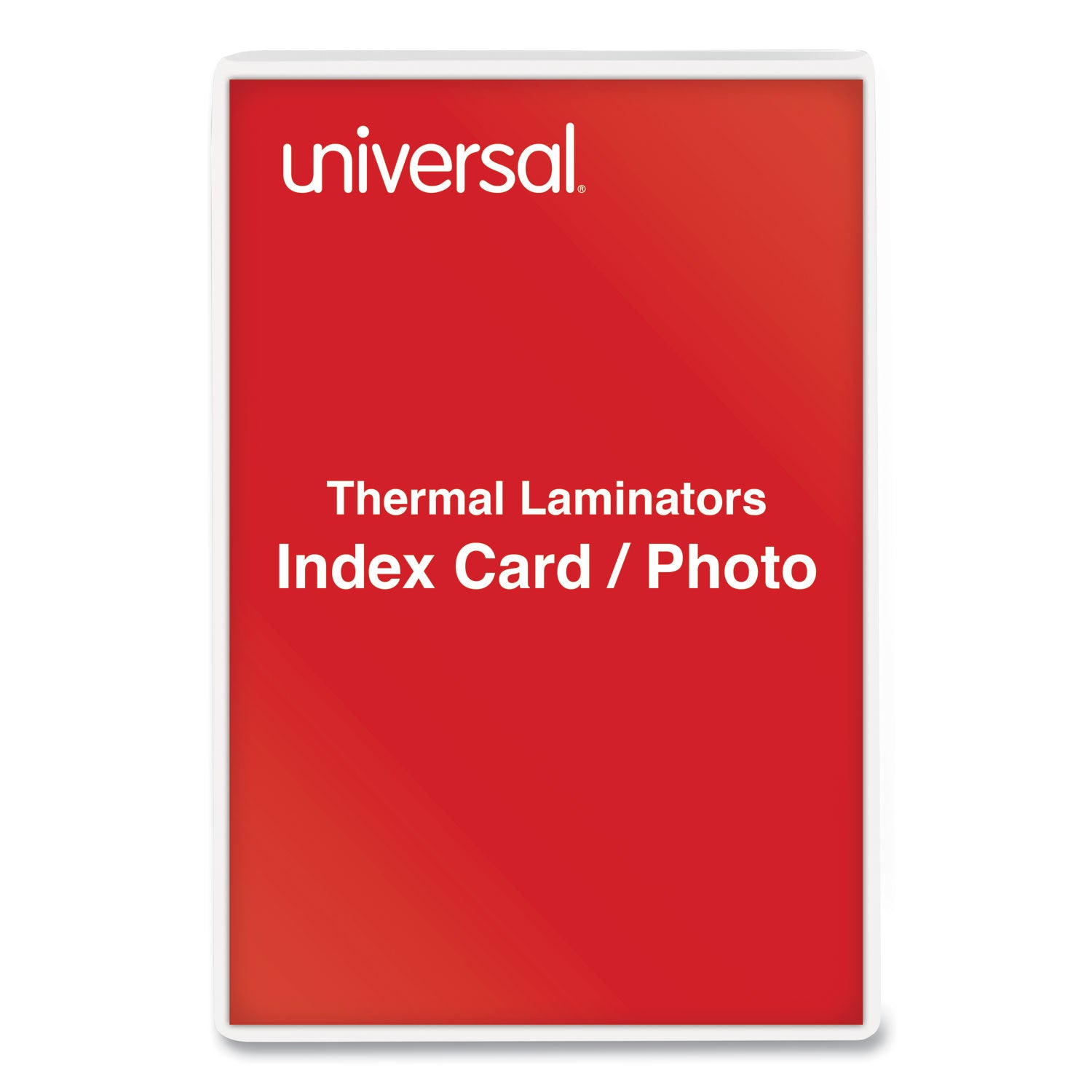 Universal® Laminating Pouches, 5 Mil, 6.5" X 4.38", Gloss Clear, 100/box - Bloom Skins