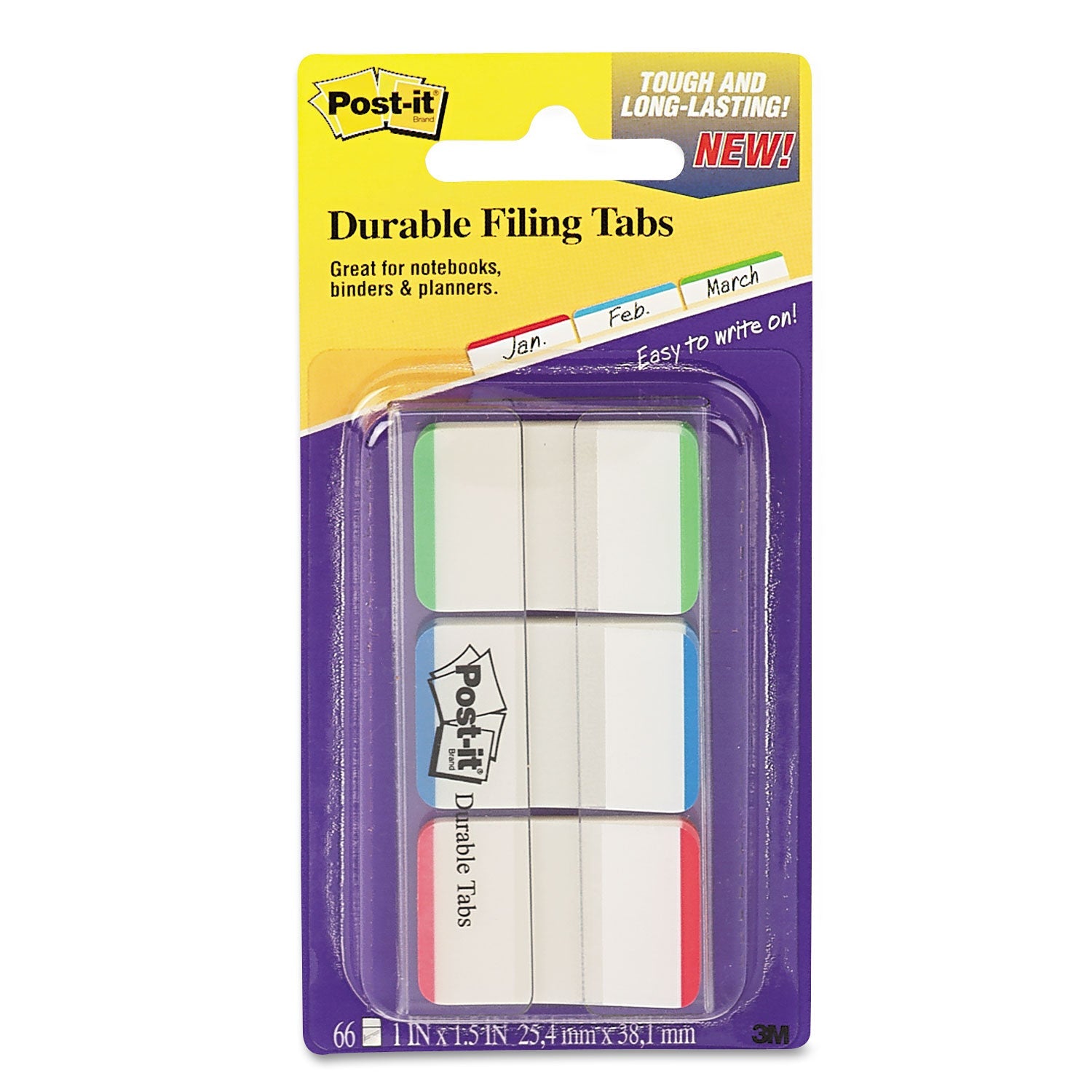 1-Inch Lined Tabs | For Organizing Files
