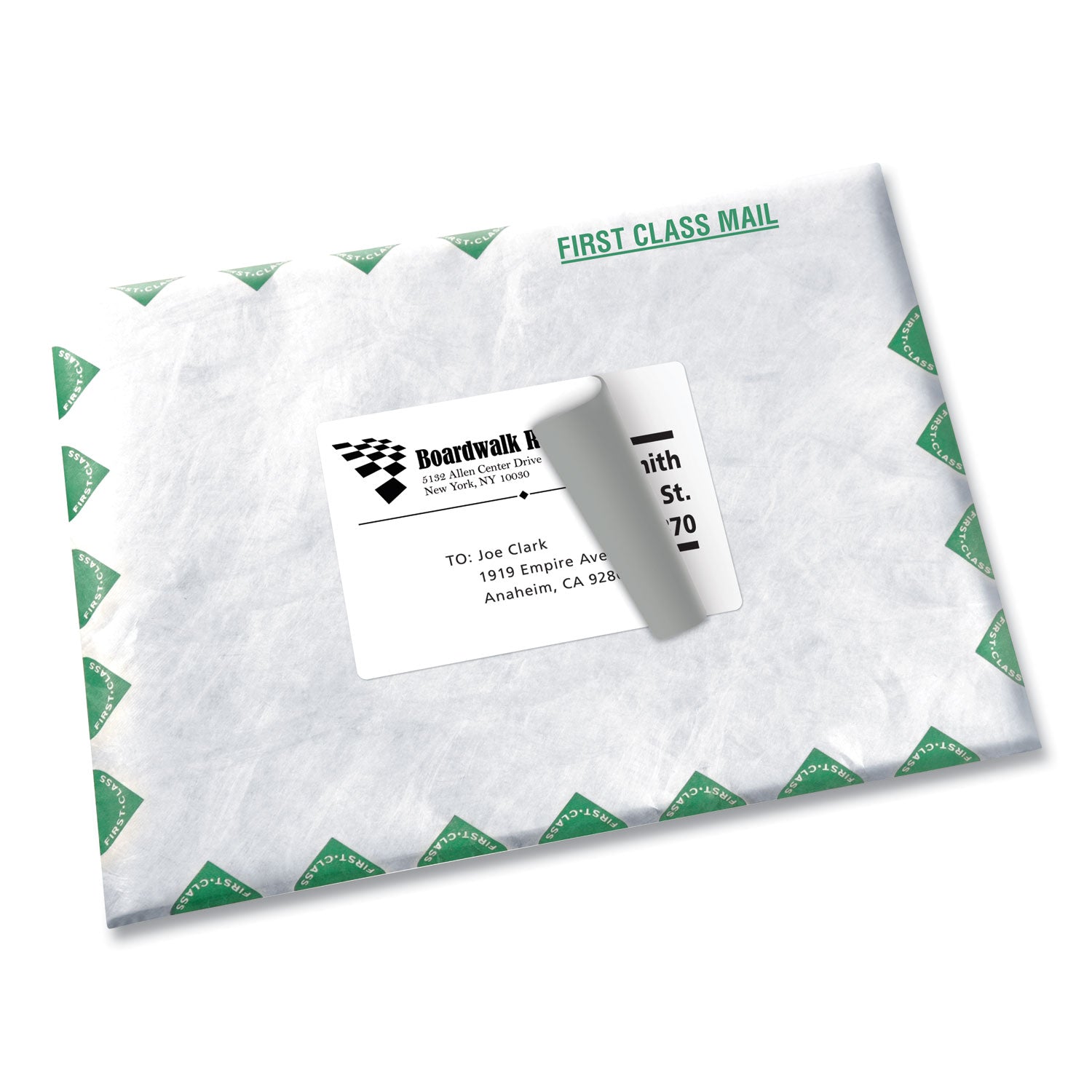 Avery® Shipping Labels W/ Trueblock Technology, Laser Printers, 3.5 X 5, White, 4/sheet, 100 Sheets/box