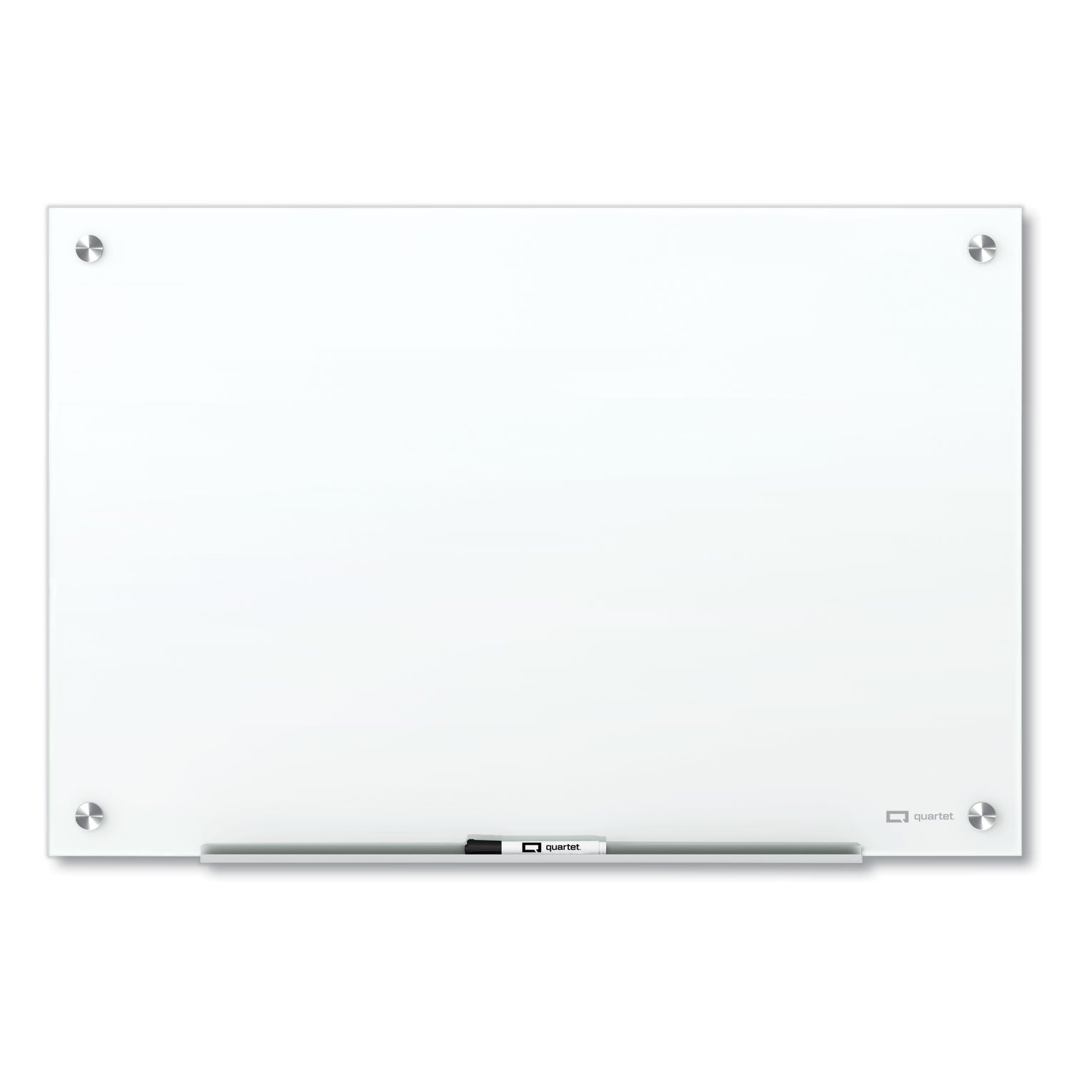 Quartet® Brilliance Glass Dry-Erase Boards, 72" x 48", White Surface