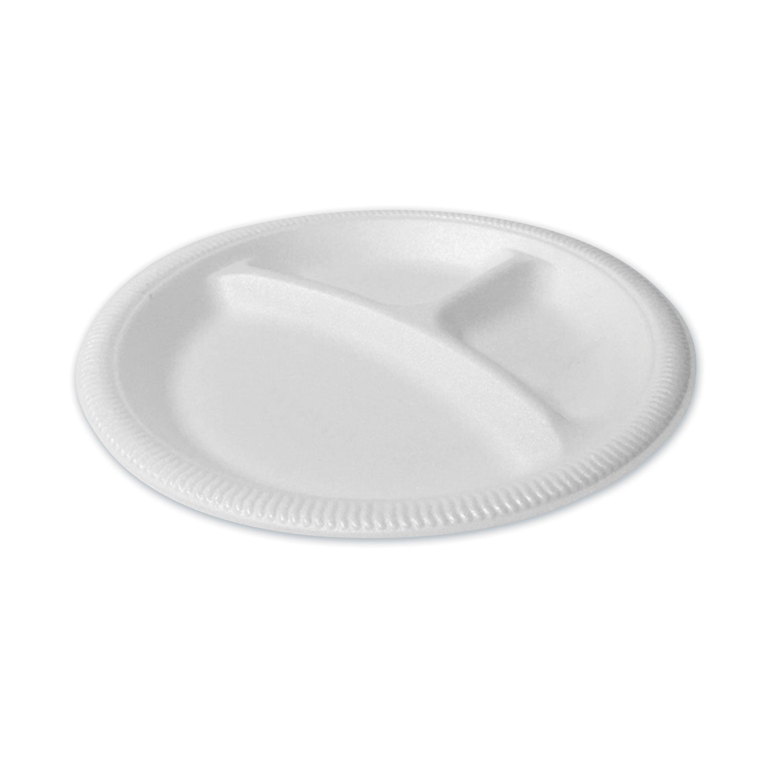 Plastifar 3-Compartment Foam Dinnerware | 9"