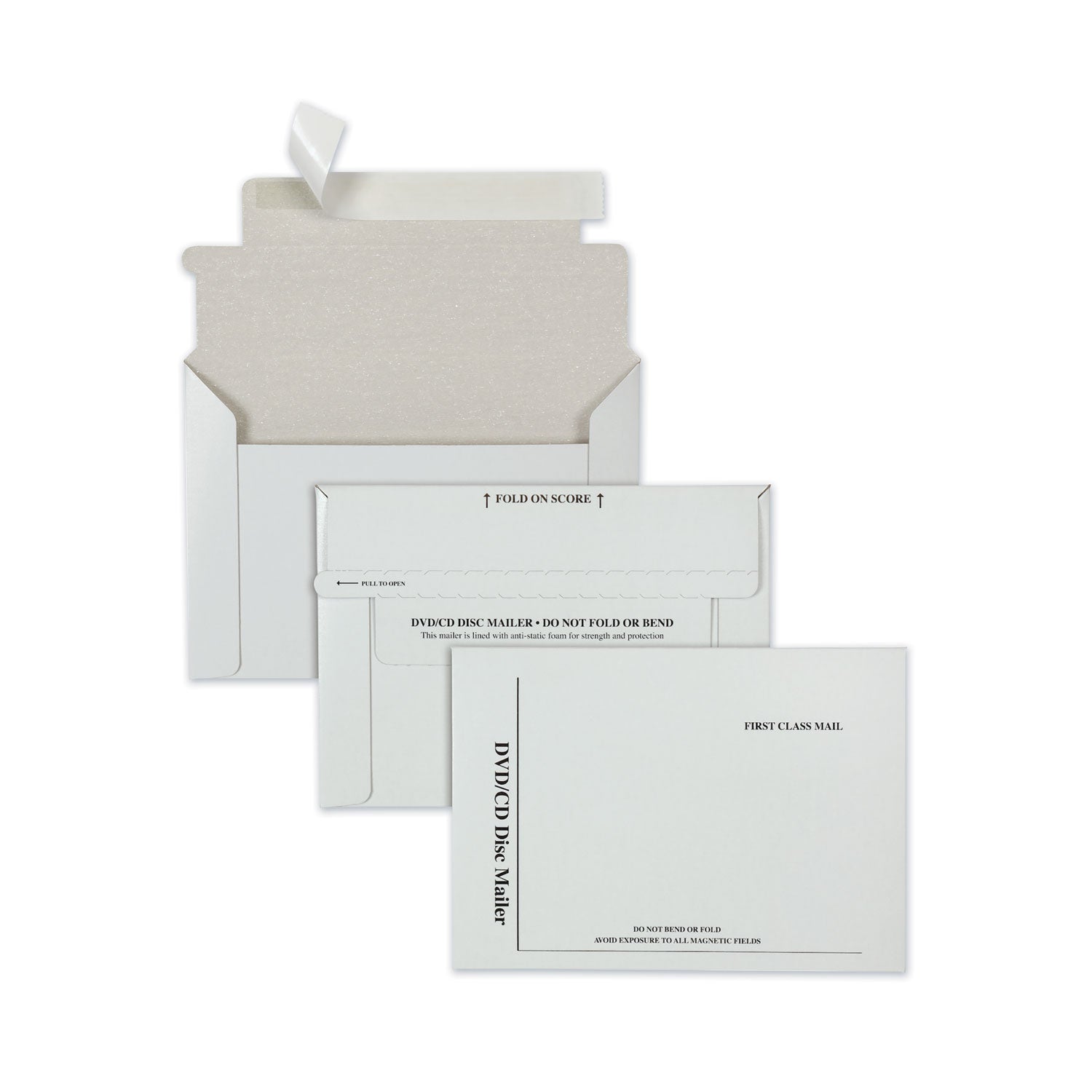 Quality Park Foam-Lined Mailers for CDs/DVDs