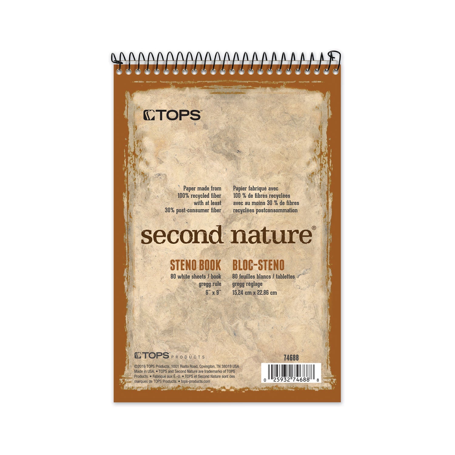 Second Nature Recycled Notepads | 6x9