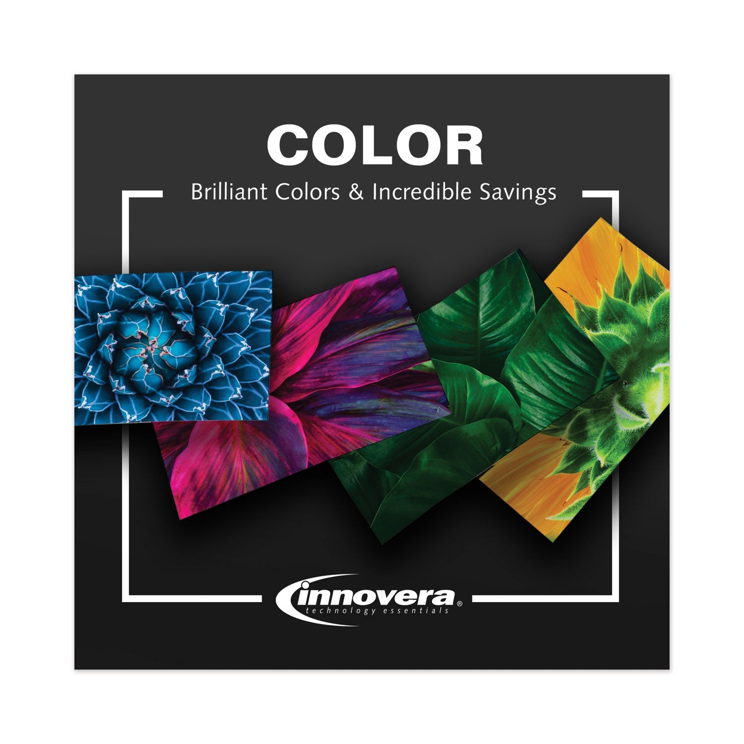 Innovera® Remanufactured Cyan Toner, Replacement for 332-0400, 1,000 Page-Yield
