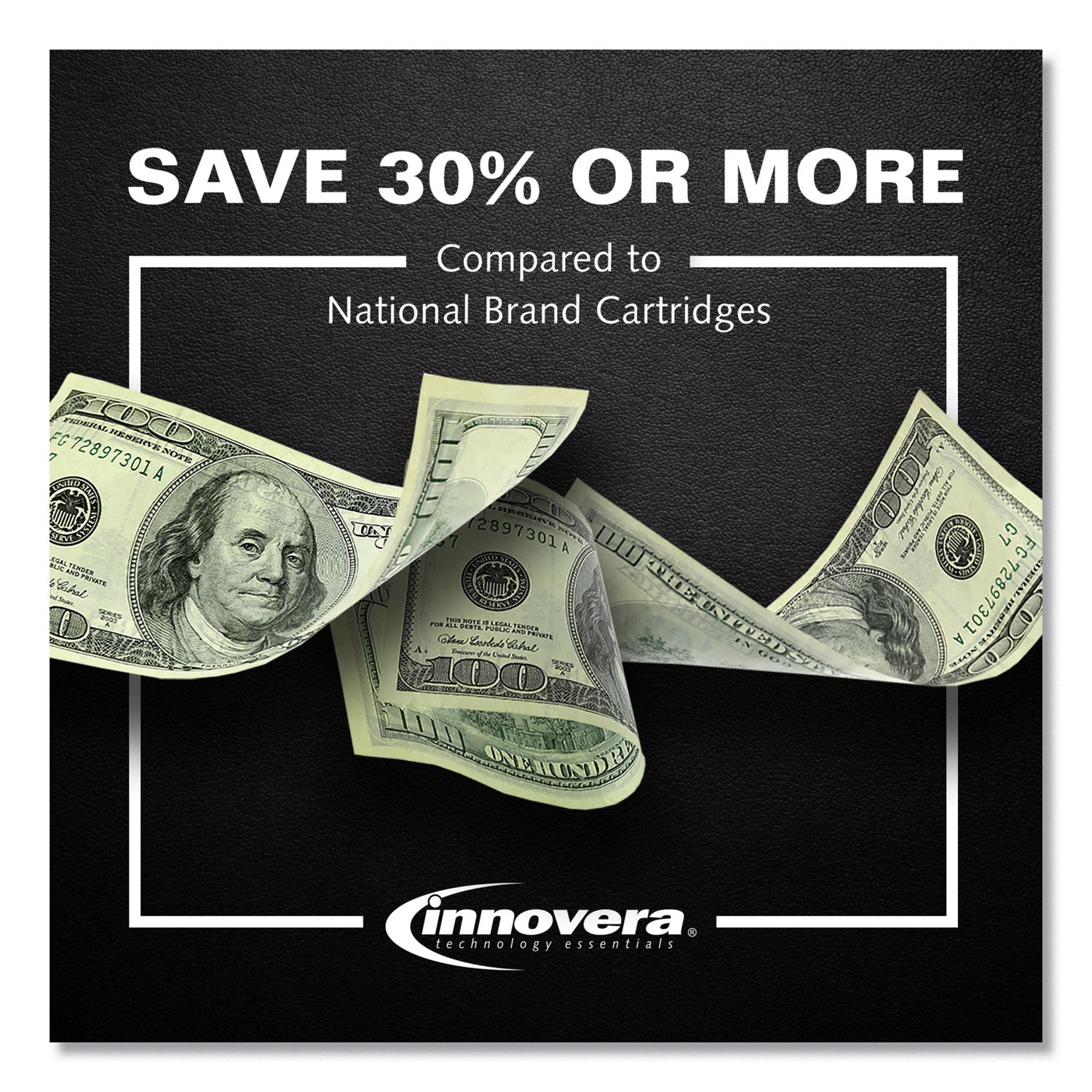 Innovera® Remanufactured Black Extended-Yield Toner, Replacement for 42A (Q5942AJ), 18,000 Page-Yield