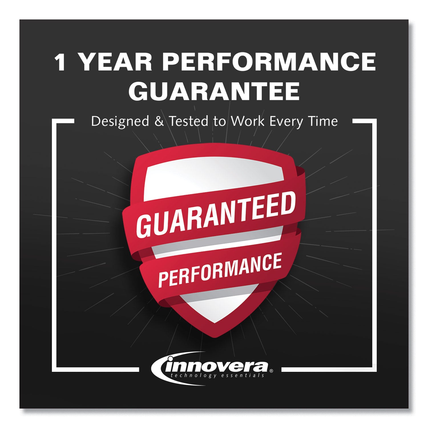Innovera® Remanufactured Black Extended-Yield Toner, Replacement for 42A (Q5942AJ), 18,000 Page-Yield