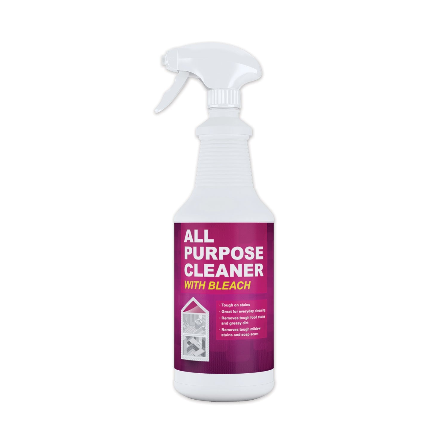 All Purpose Cleaner With Bleach | AlphaChem | 32oz