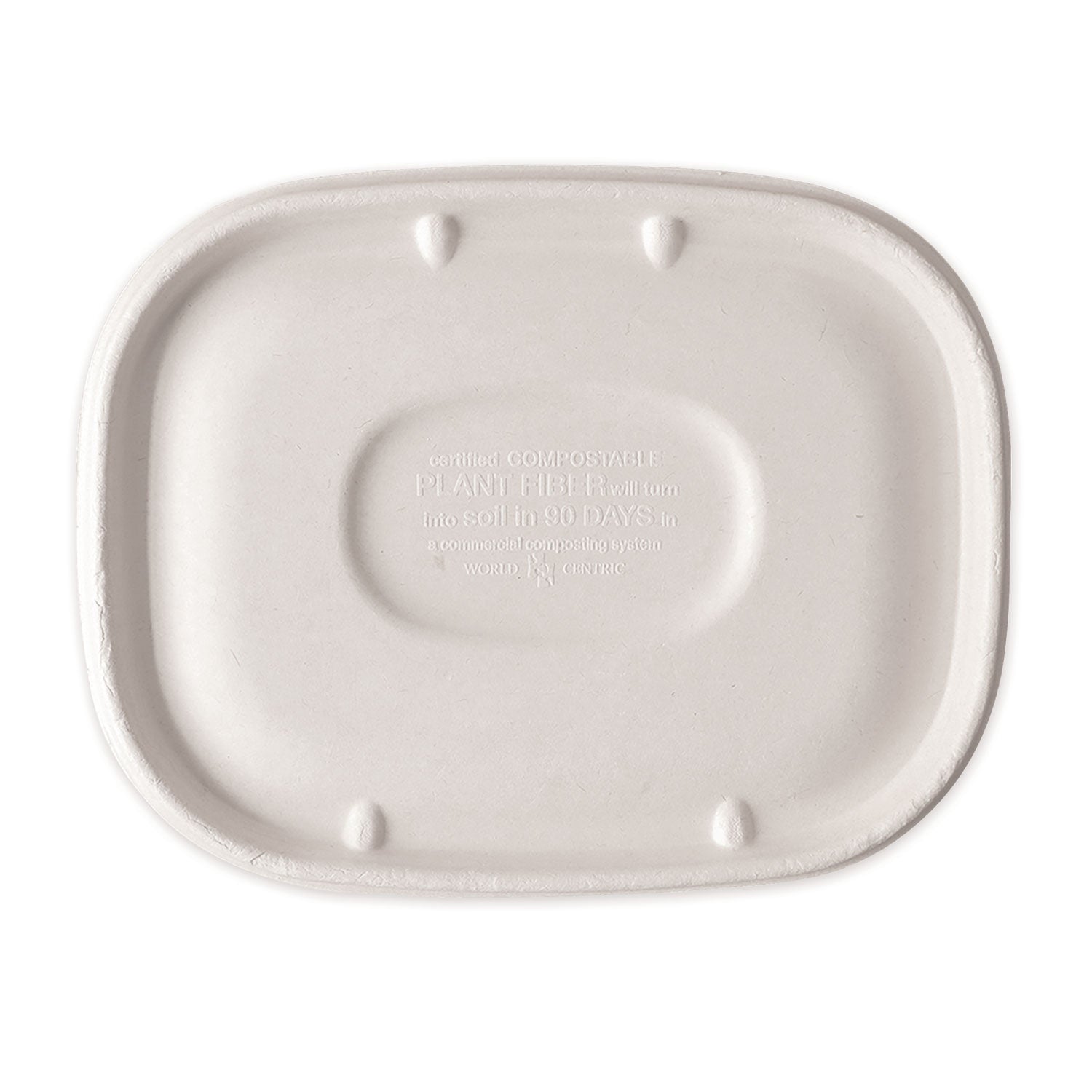 Fiber Lids for Fiber Containers | Natural | 400-Ct