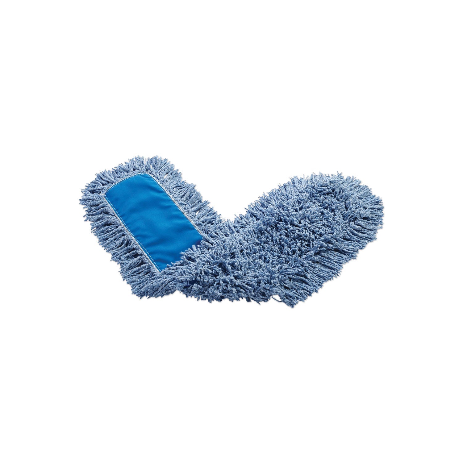 Rubbermaid® Commercial Twisted Loop Blend Dust Mop, Blend, 36 X 5, Blue