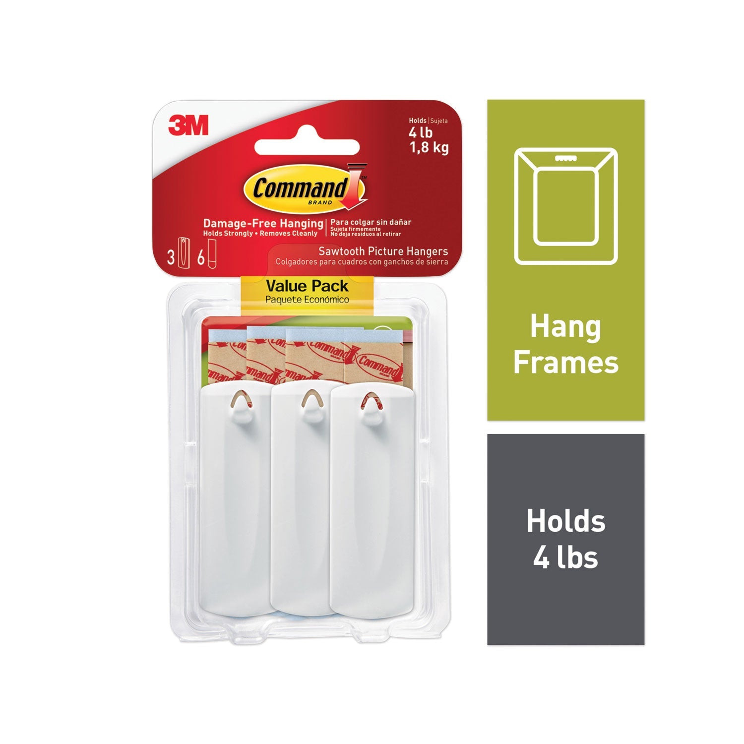 Sawtooth Picture Hanger | Damage-Free