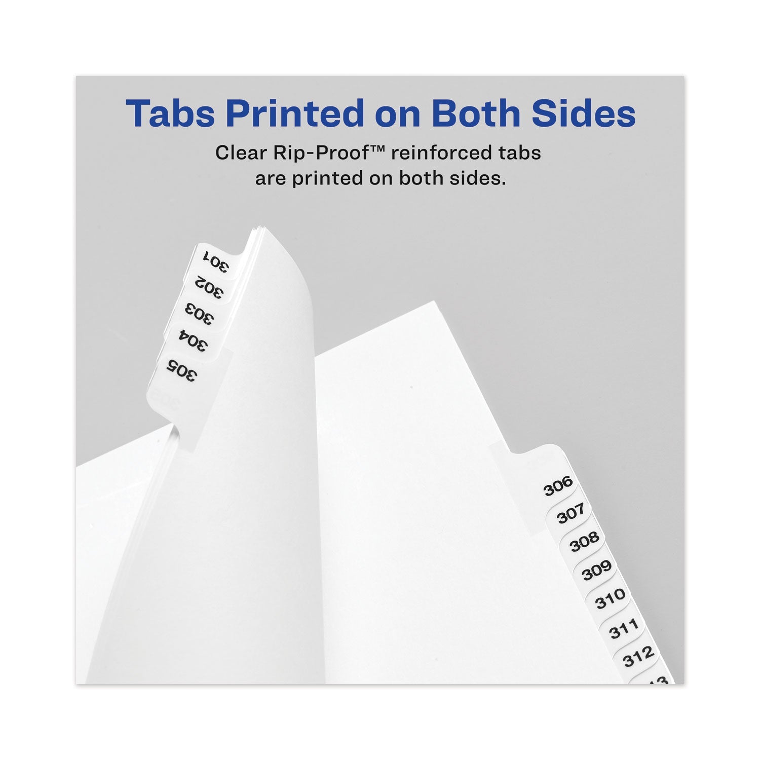 Avery® Avery-Style Preprinted Legal Bottom Tab Dividers, 26-Tab, Exhibit T, 11 x 8.5, White, 25/Pack